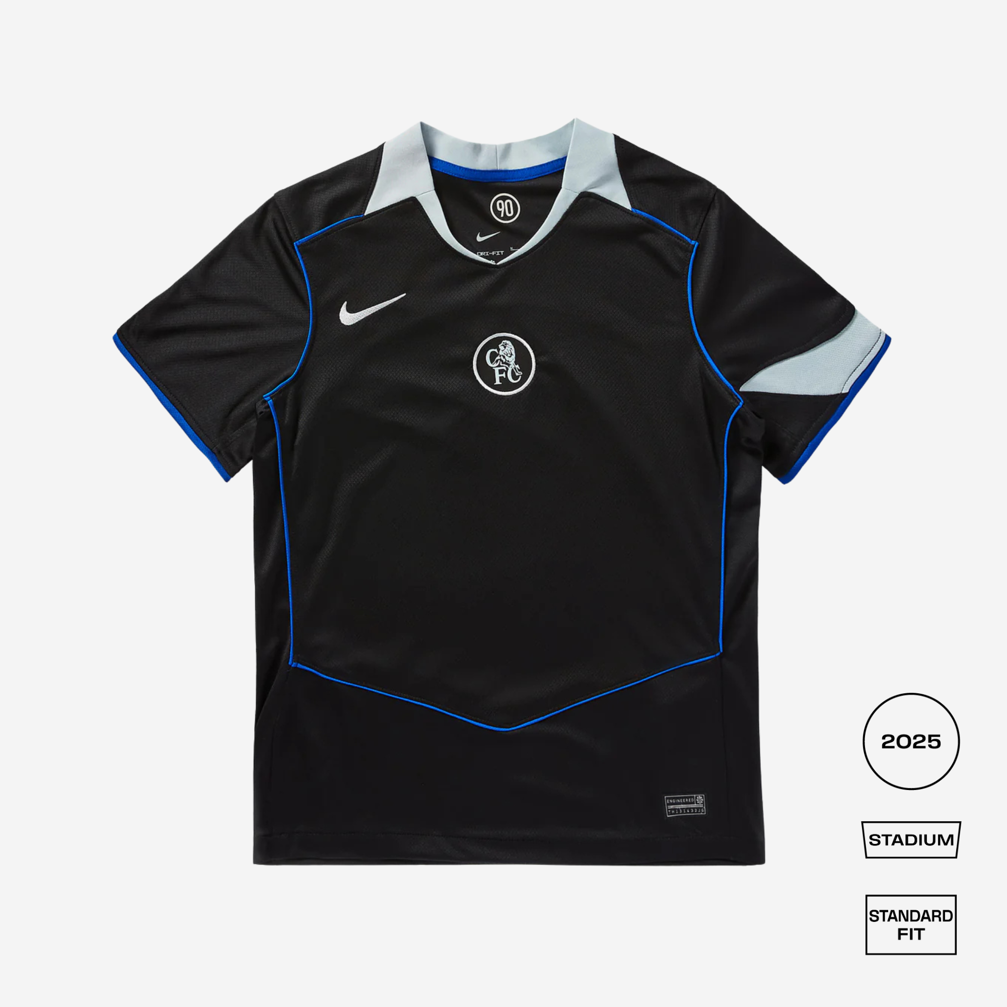 Chelsea FC 2025/26 Stadium Third Straight Fit Jersey