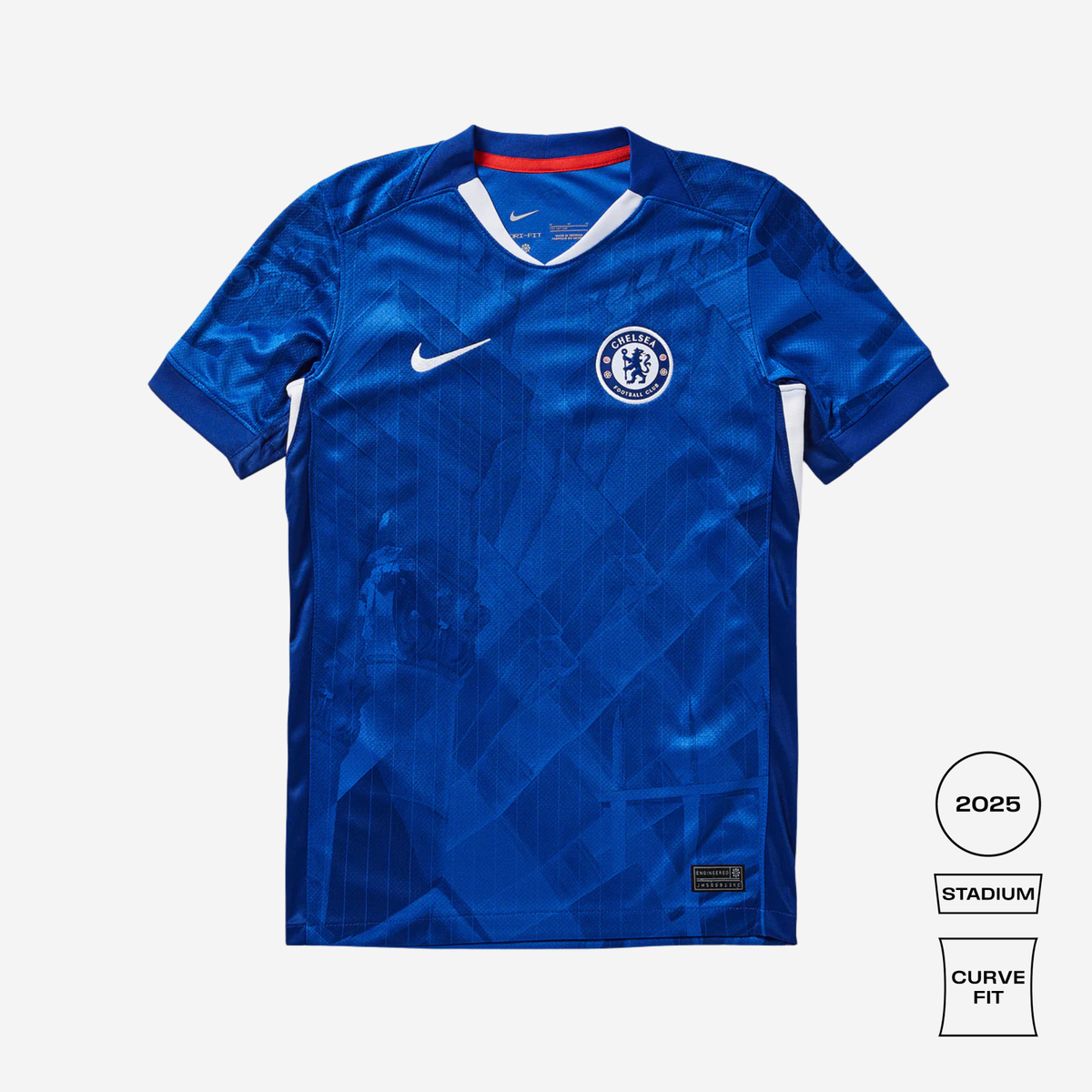 Chelsea FC 2025/26 Stadium Home Curved Fit – FOUDYS