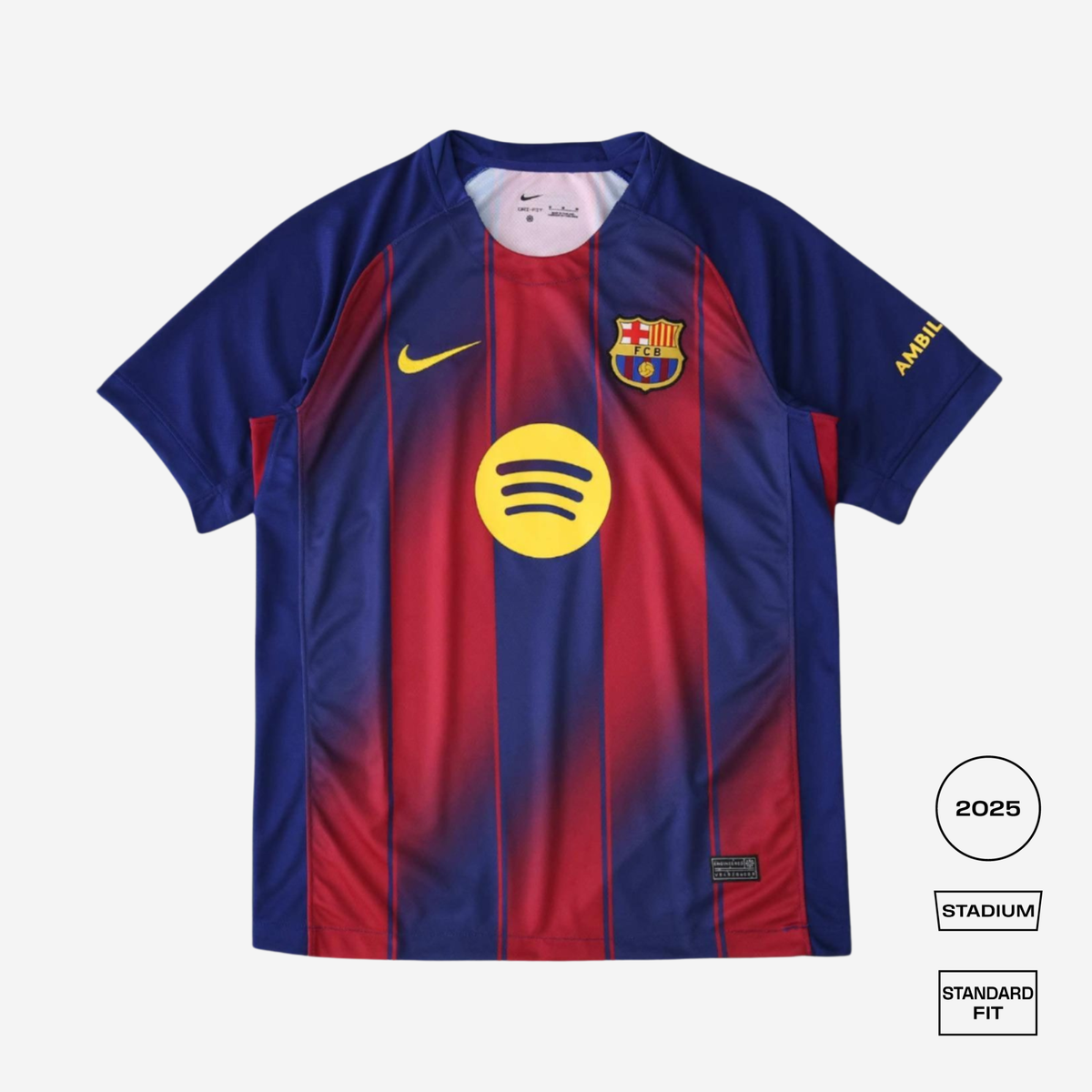 FC Barcelona 2025/26 Curved Fit Stadium Home – FOUDYS