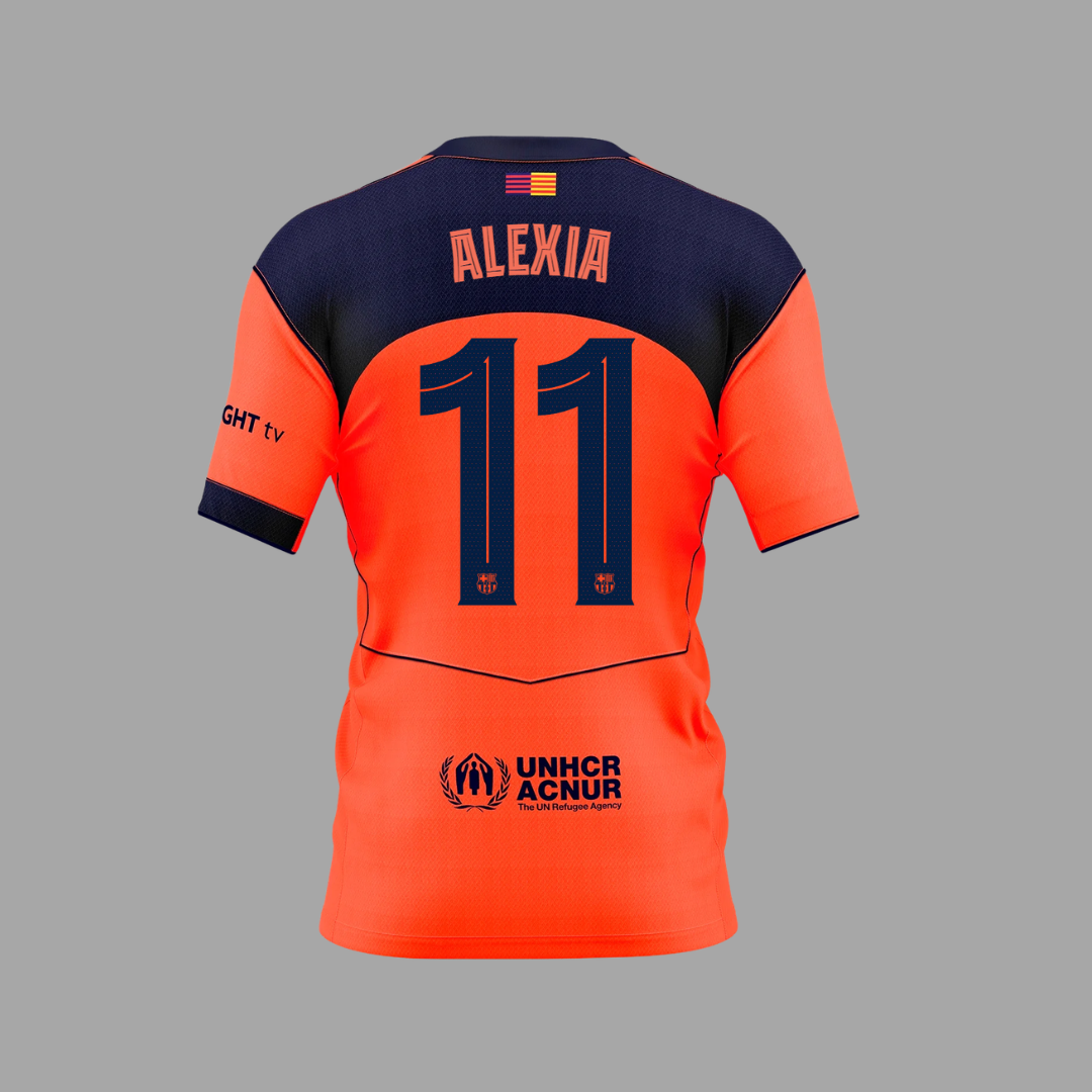 FC Barcelona Third Curved Fit Stadium Shirt - ALEXIA 11