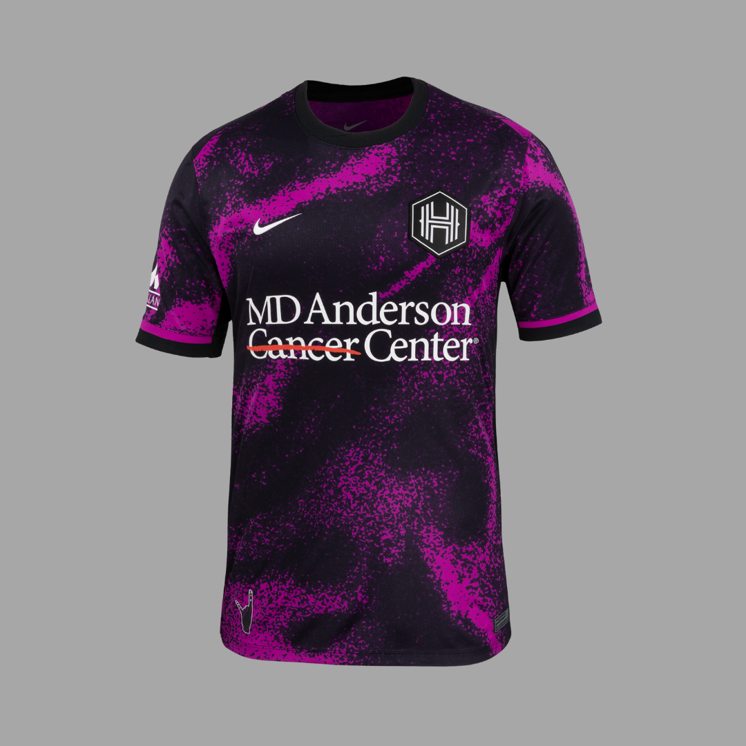 Houston Dash Away 2025 Straight Fit Nike Stadium Shirt – FOUDYS