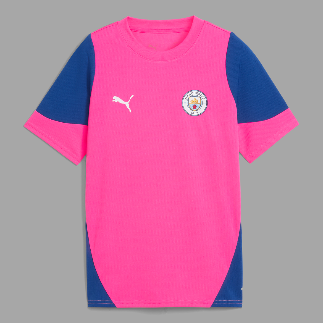 Manchester City Kids Training Shirt Pink
