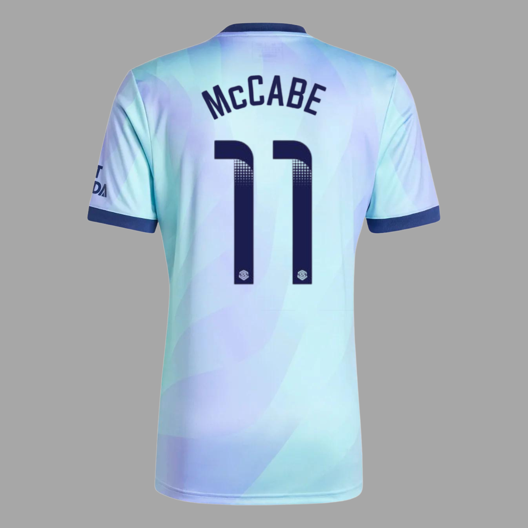 Arsenal 2024/25 Third Straight Fit Stadium Shirt McCABE 11