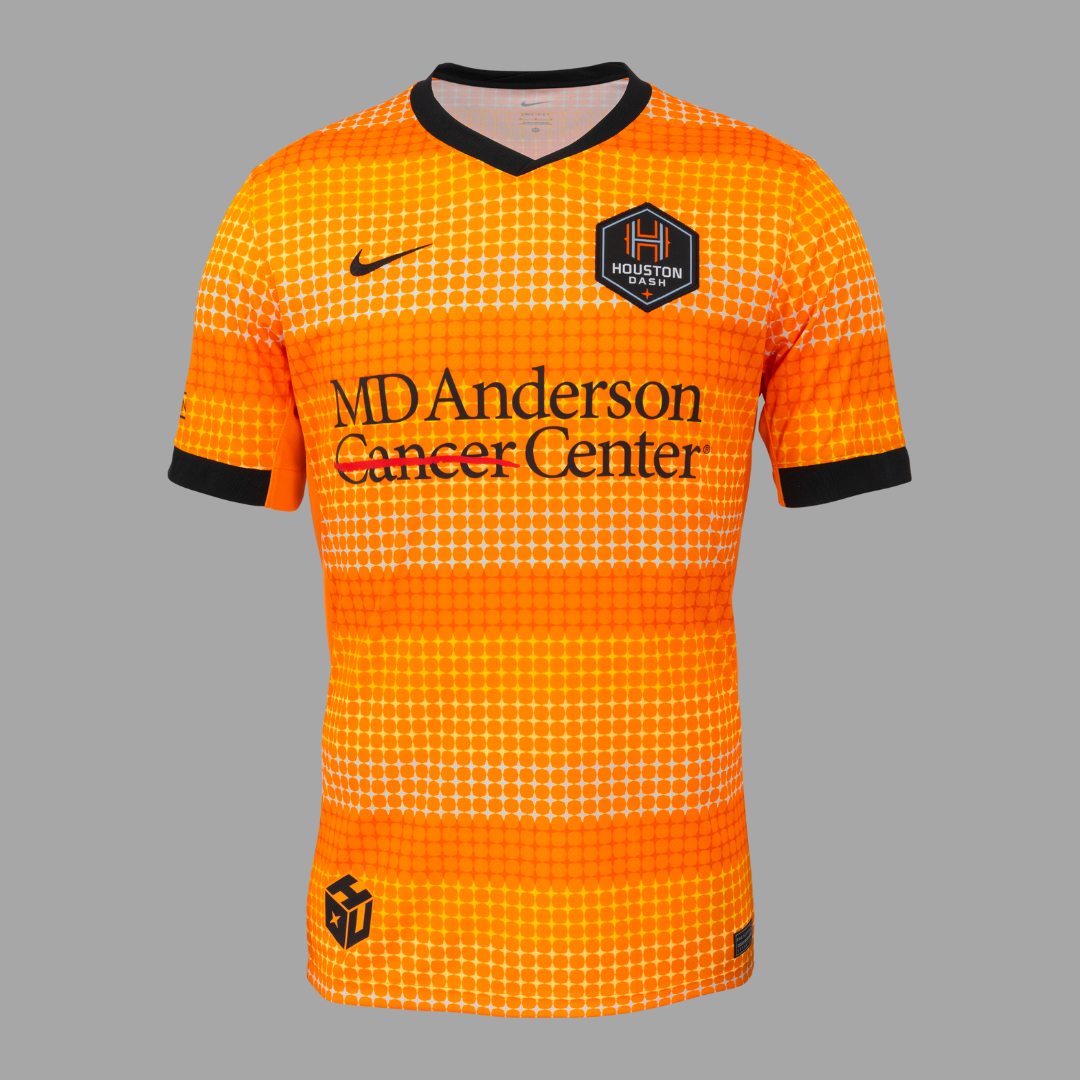 Houston Dash Home 2025 Straight Fit Nike Stadium Shirt