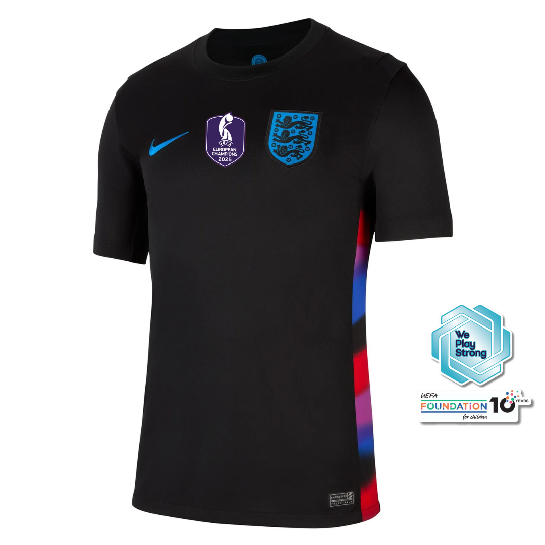 England Away CHAMPIONS 25 Straight Fit Shirt – FOUDYS