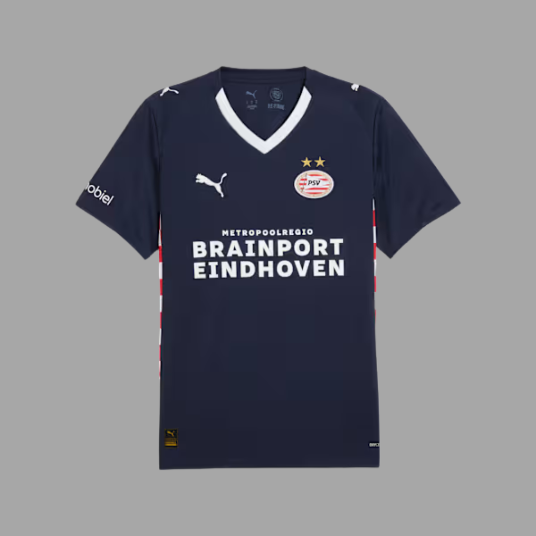 PSV Eindhoven 2025/26 Away Straight Fit Stadium Shirt