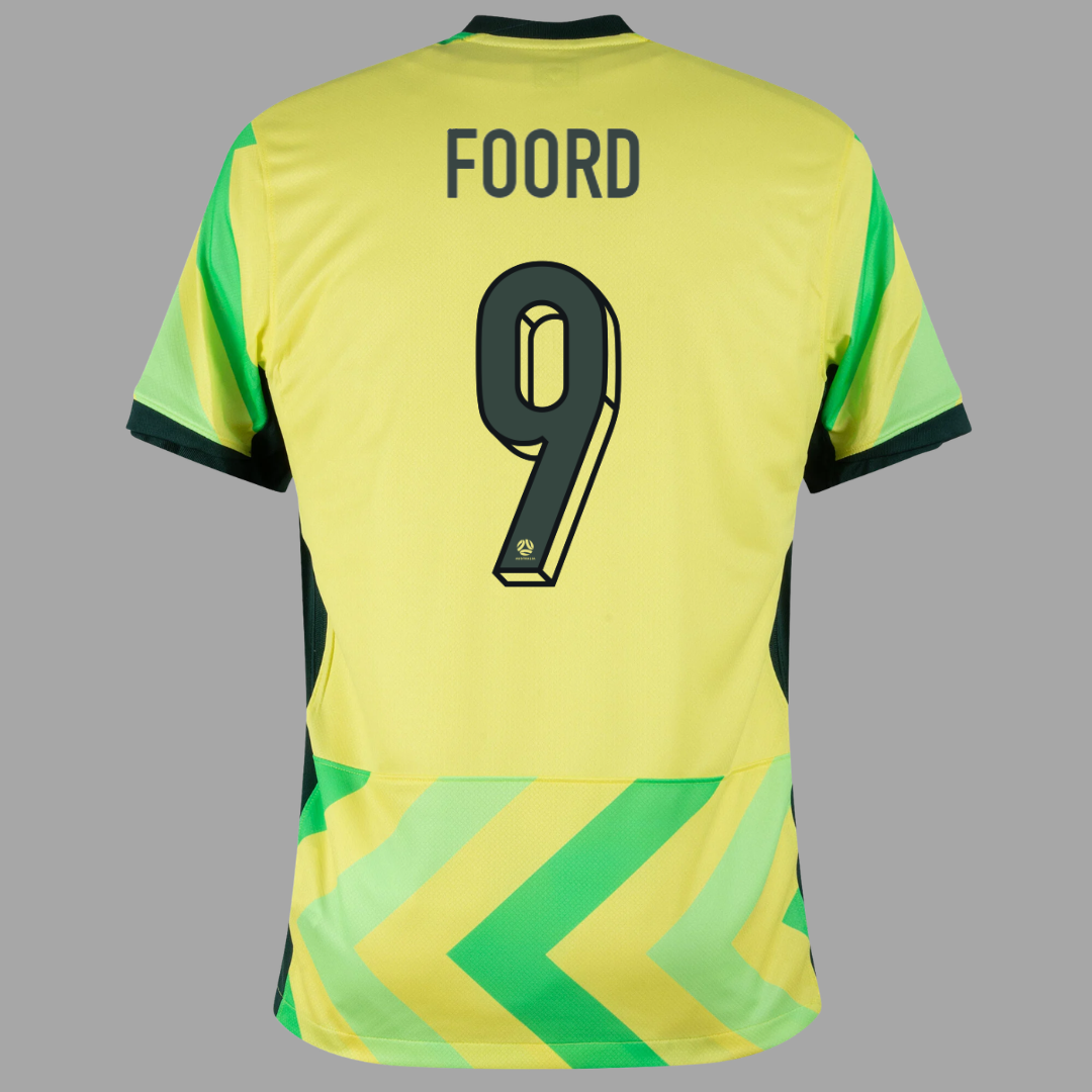 Australia Home 2025 Stadium Straight Fit - FOORD 9