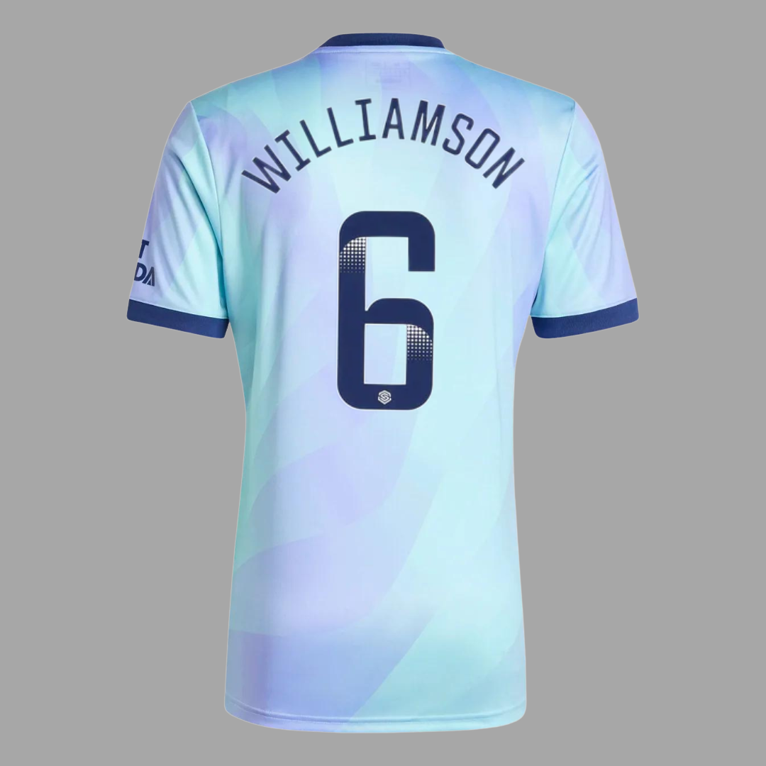 Arsenal 2024/25 Third Straight Fit Stadium Shirt WILLIAMSON 6