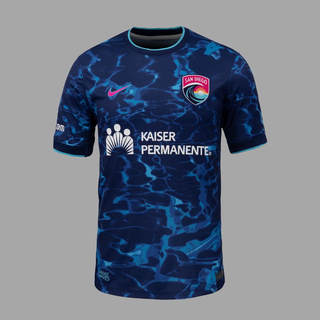 San Diego Wave 2026 Away Straight Fit Stadium Shirt