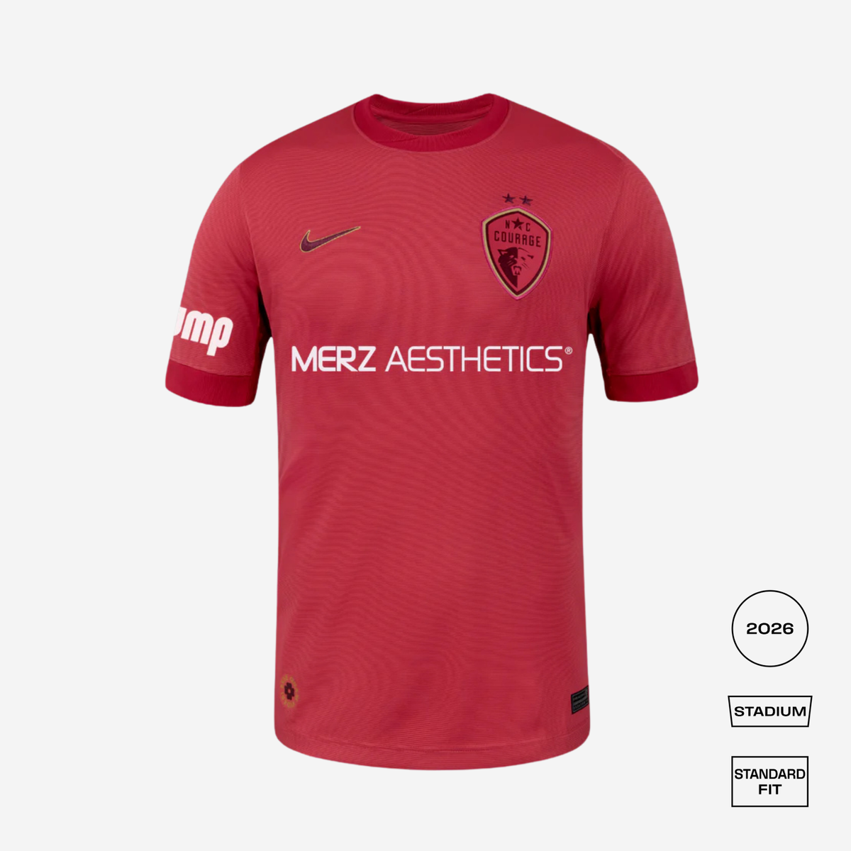 North Carolina Courage 2026 Away Straight Fit Stadium Shirt – FOUDYS