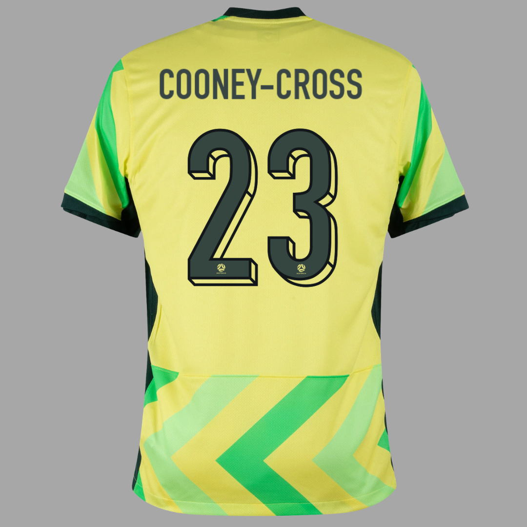 Australia Home 2025 Stadium Straight Fit - COONEY-CROSS 23