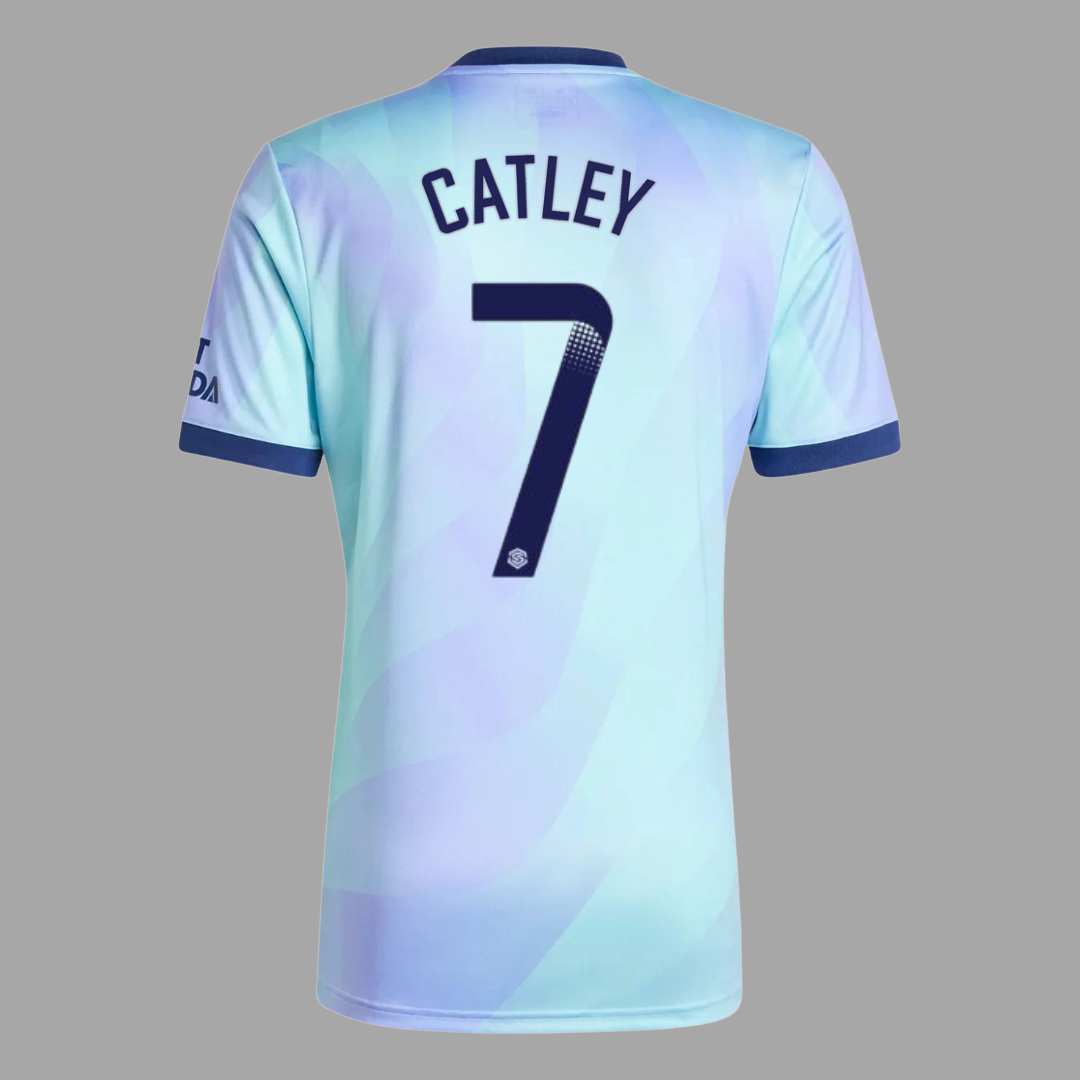 Arsenal 2024/25 Third Straight Fit Stadium Shirt CATLEY 7