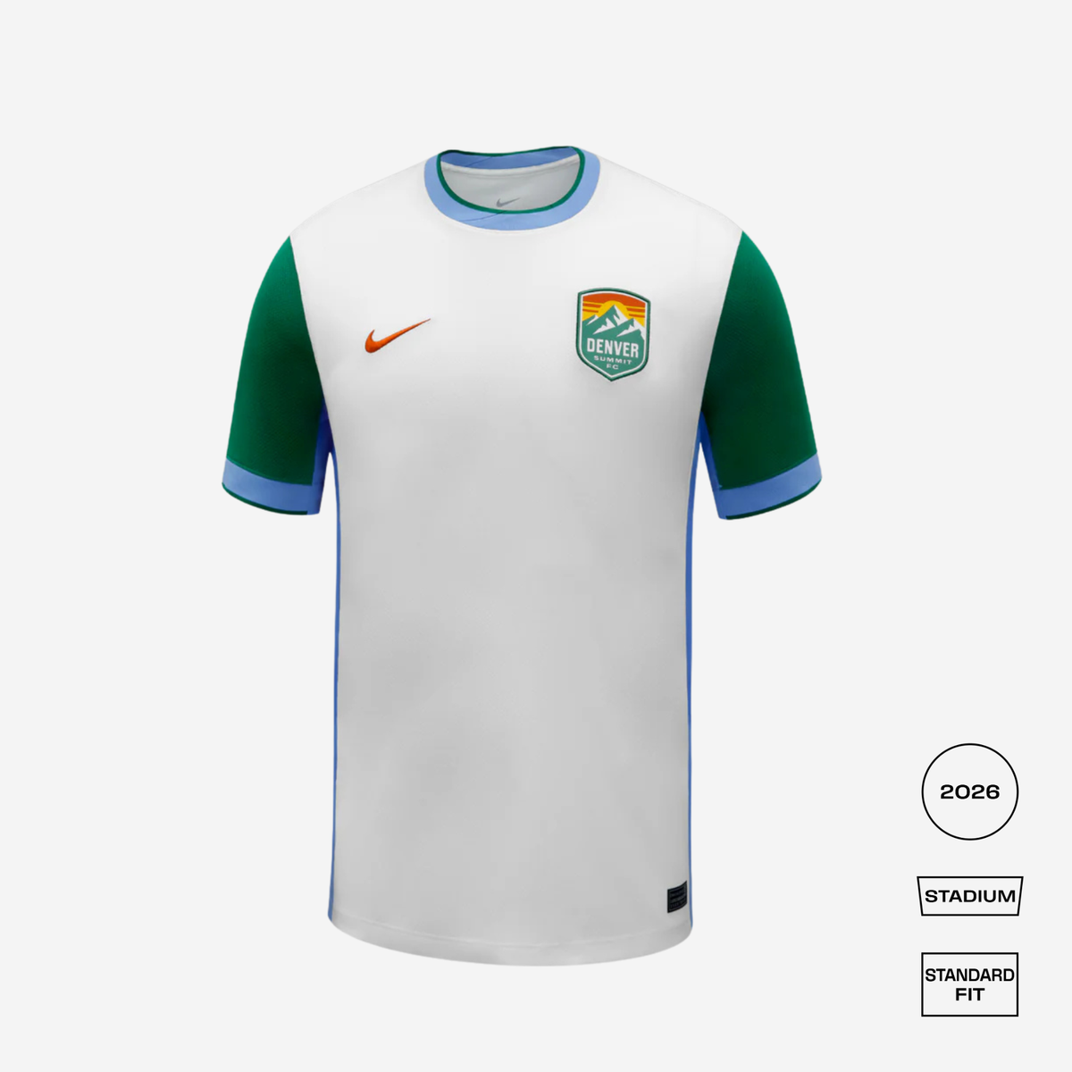 Denver Summit 2026 Away Straight Fit Stadium Shirt – FOUDYS