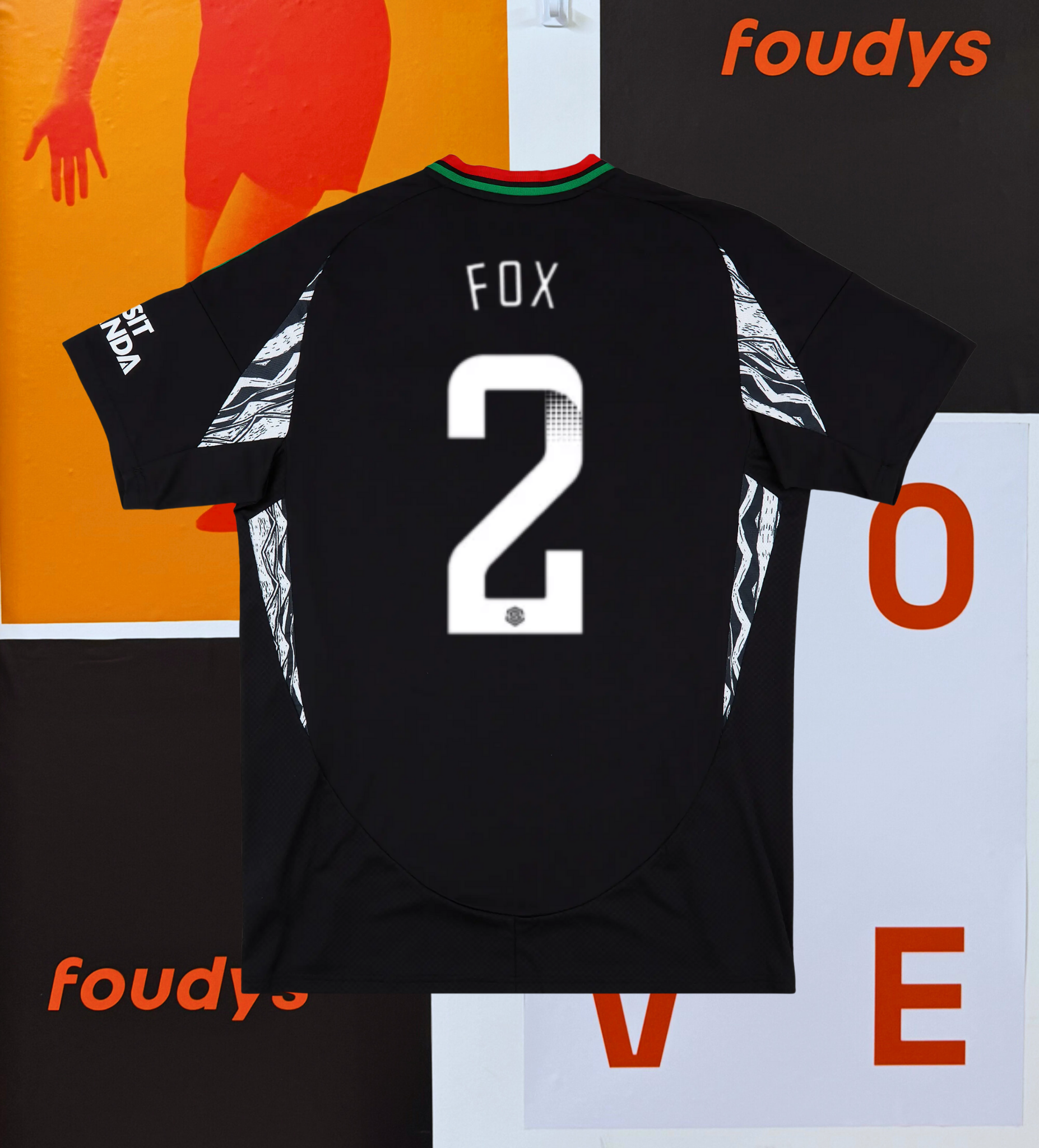 Arsenal Away 24/25 FOX 2 LARGE Straight Fit