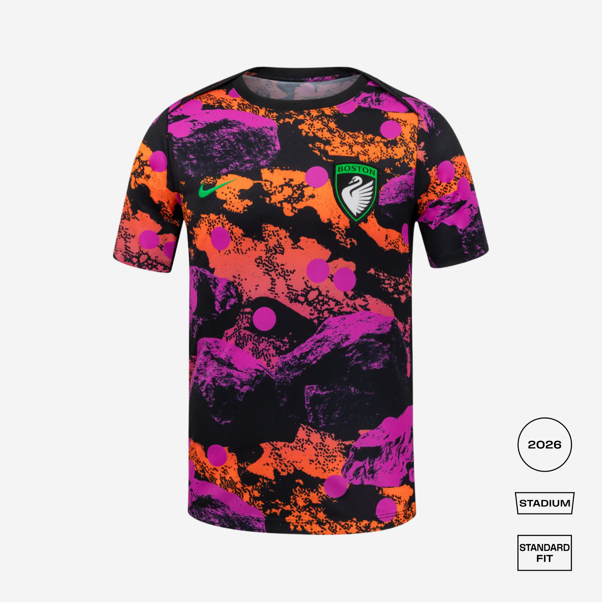 Boston Legacy 2026 Pre-Match Straight Fit Shirt