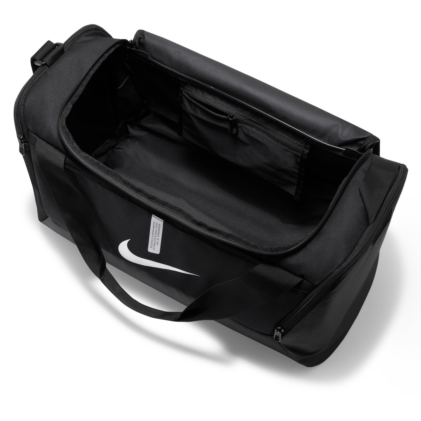 Nike Academy Team - Soccer Duffel Bag (Small, 41L) - Black