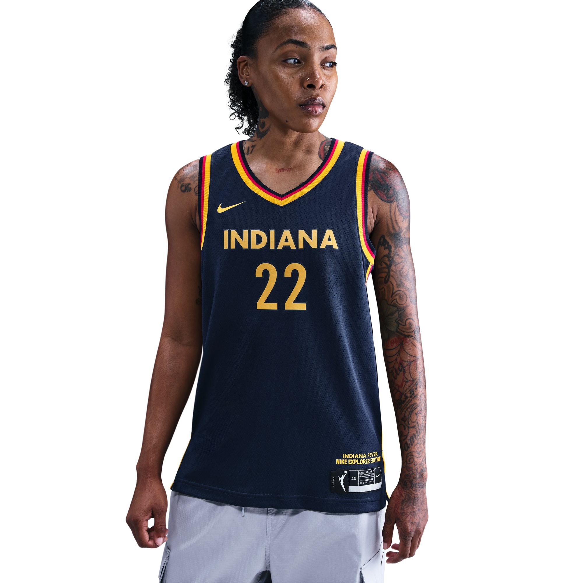 Caitlin Clark Indiana Fever Explorer Edition Curved Fit Jersey