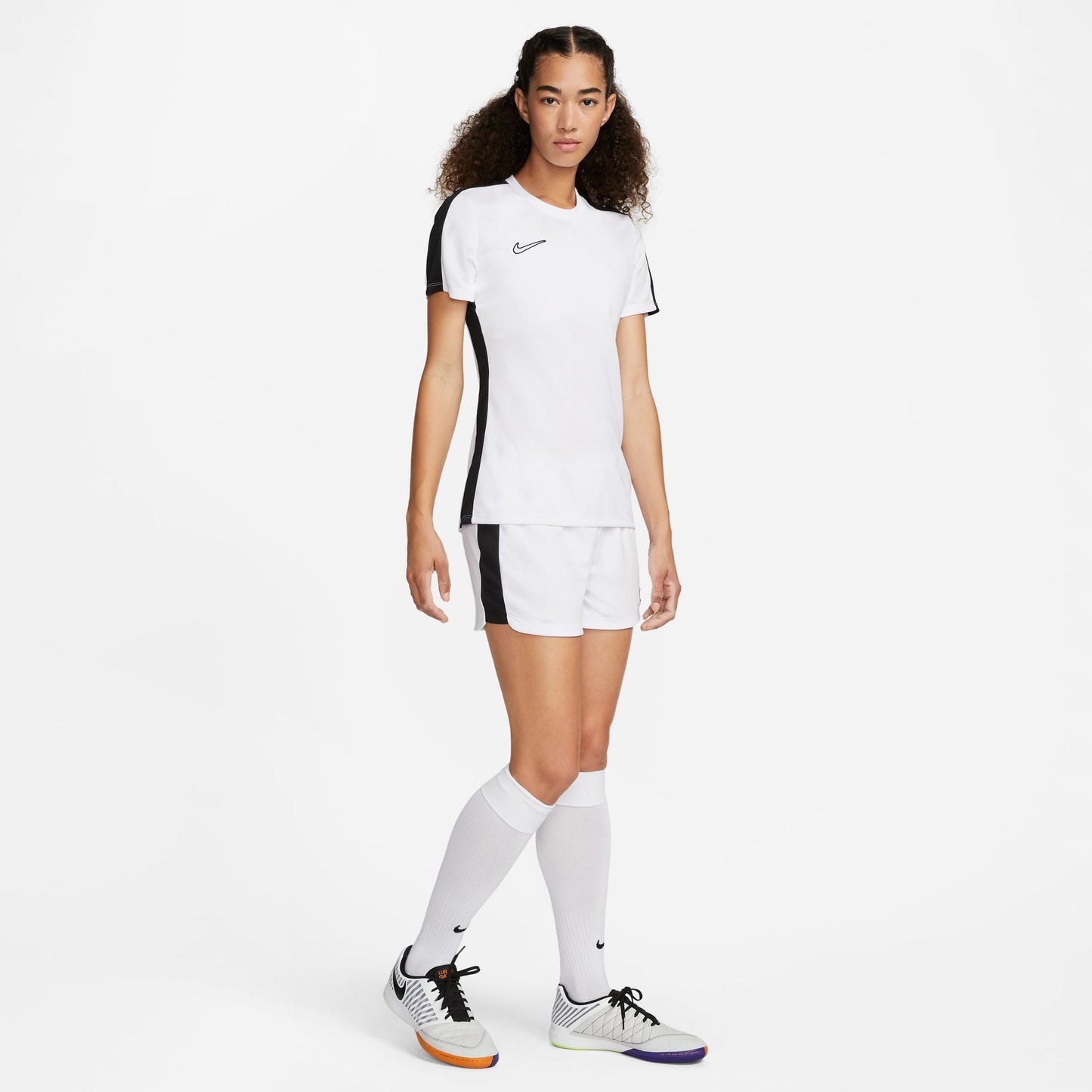 Nike Dri-FIT Academy - Women's Short-Sleeve Top - White