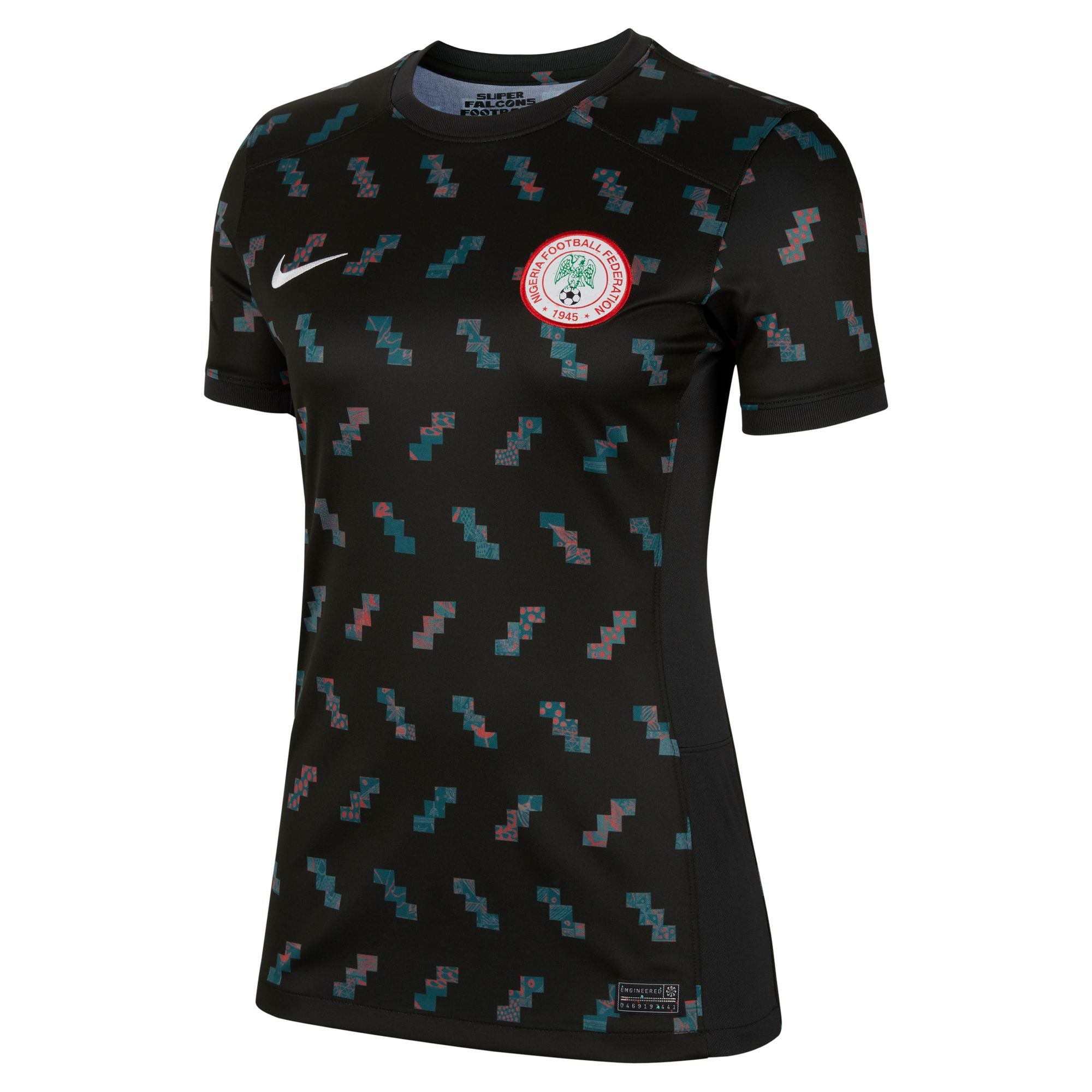 Nigeria Away Nike Stadium Curved Fit Jersey 2023