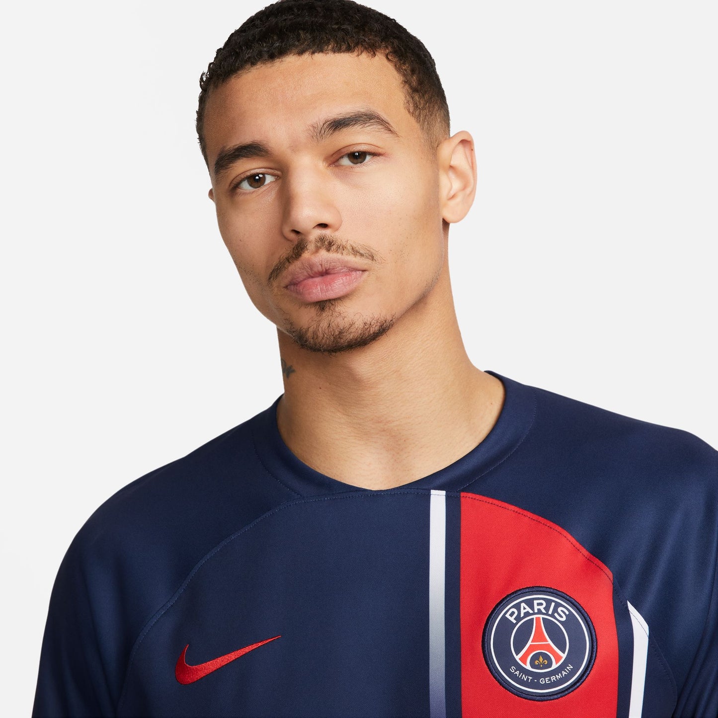 Paris Saint-Germain 2023/24 Home Straight Fit Nike Stadium Jersey