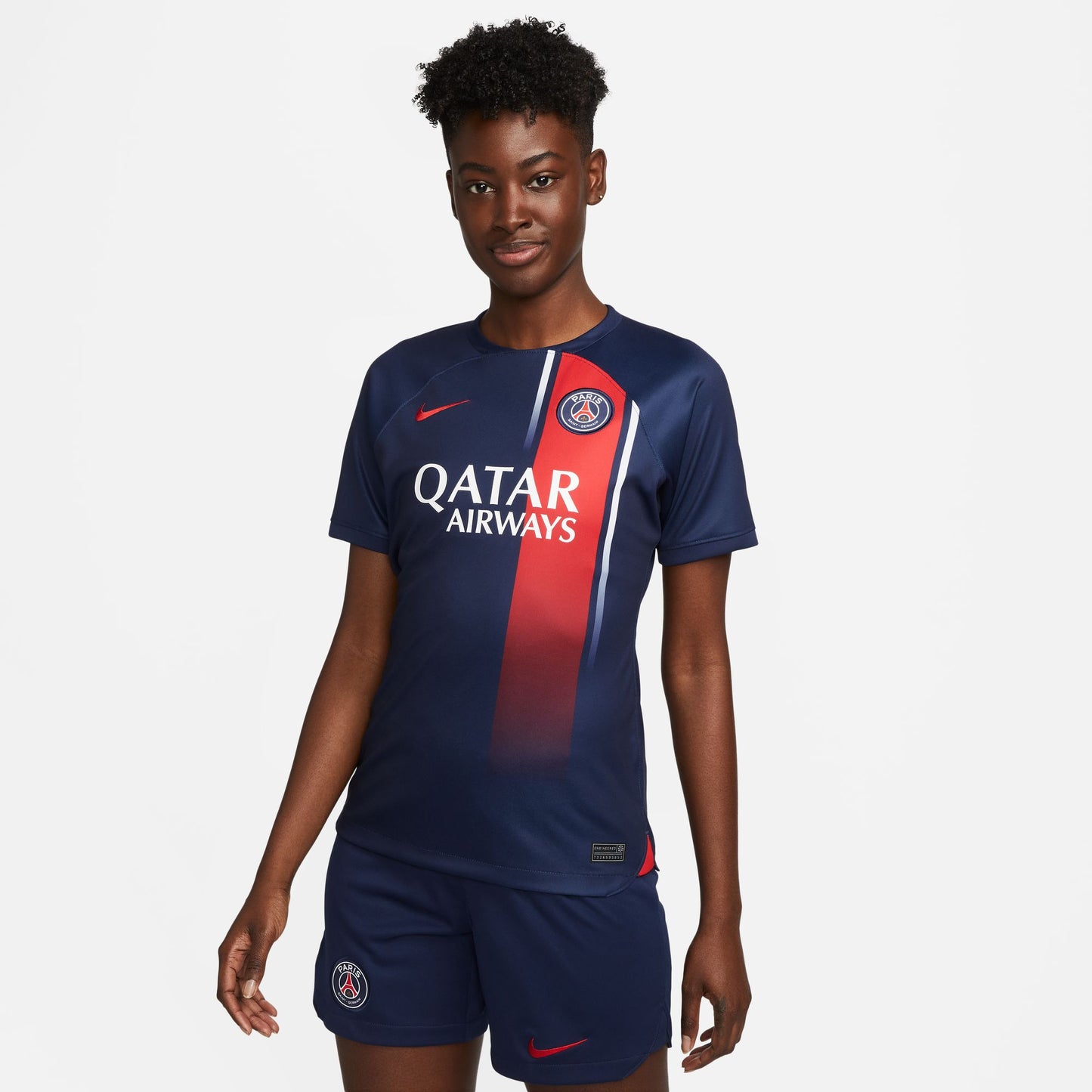 Paris Saint-Germain 2023/24 Home Curved Fit Nike Stadium Jersey