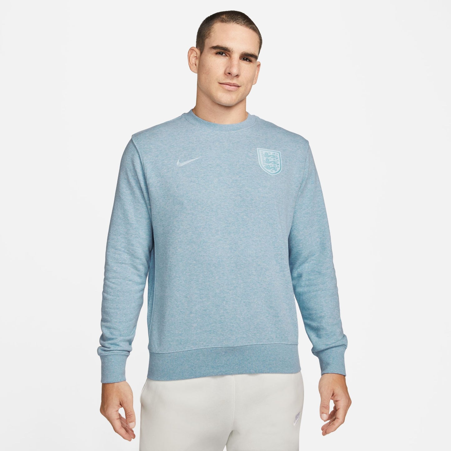 England Men's Nike Crew-Neck French Terry Sweatshirt
