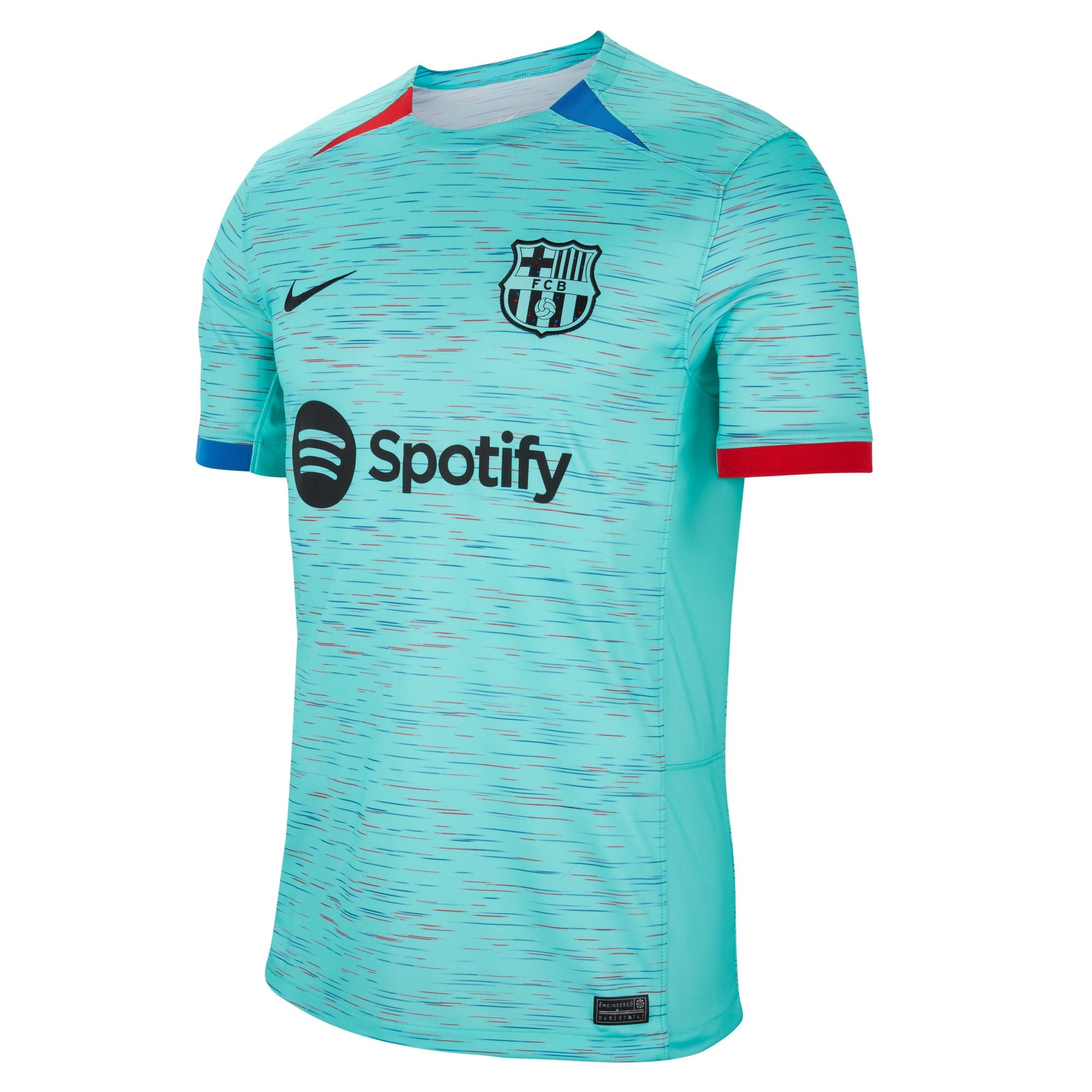 FC Barcelona 2023/24 Home Straight Fit Nike Stadium Jersey – FOUDYS