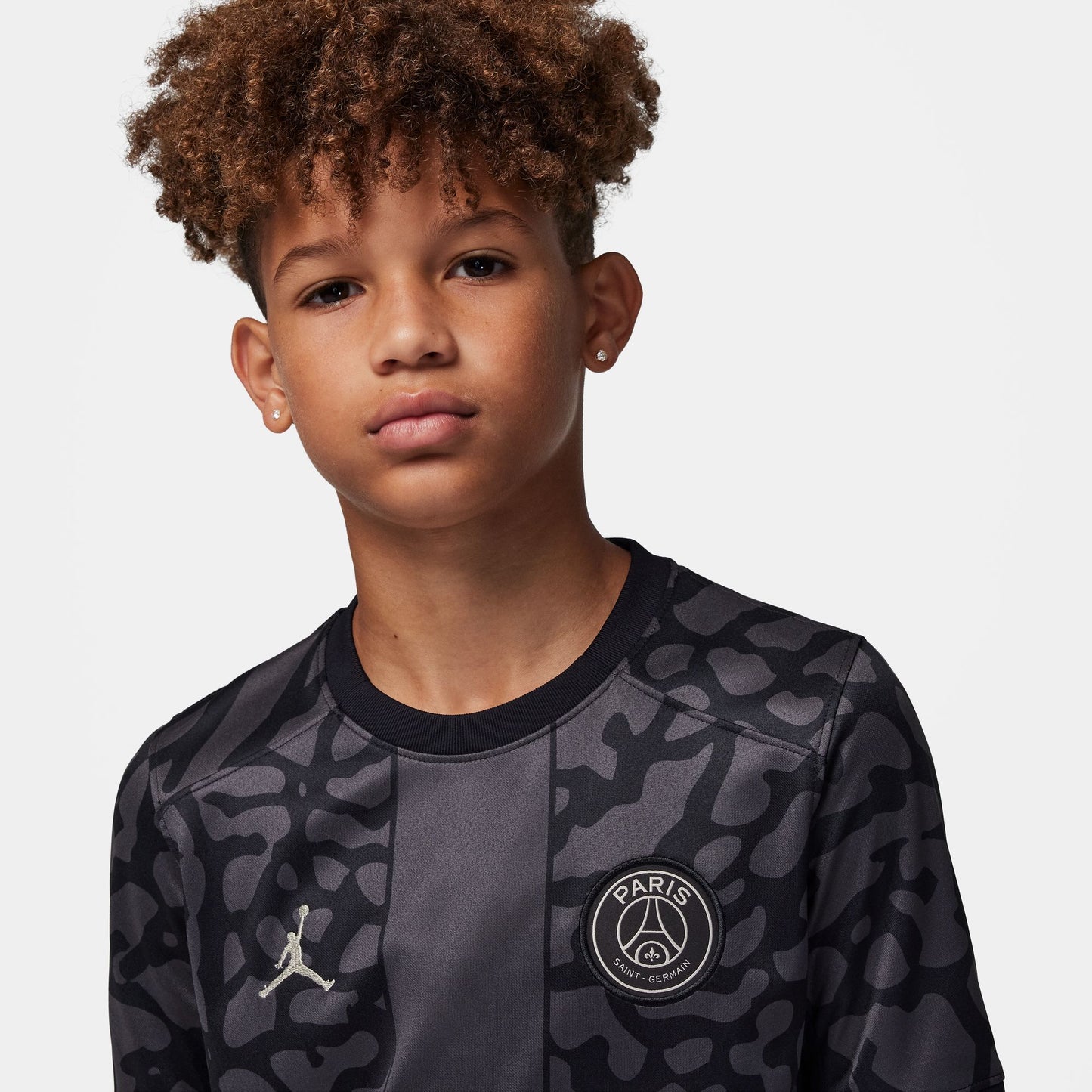 Paris Saint-Germain Third 23/24 Big Kids' Jordan Stadium Football Shirt