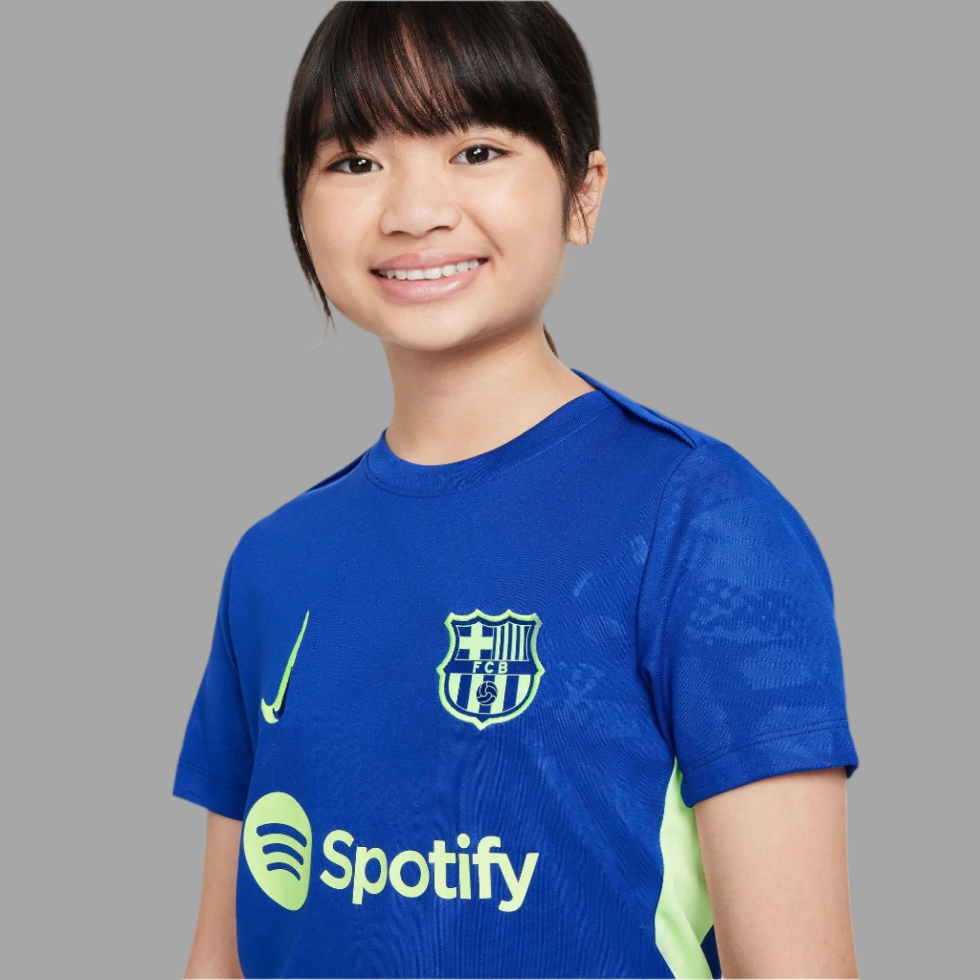 FC Barcelona Academy Pro Third Big Kids' Pre-Match Top