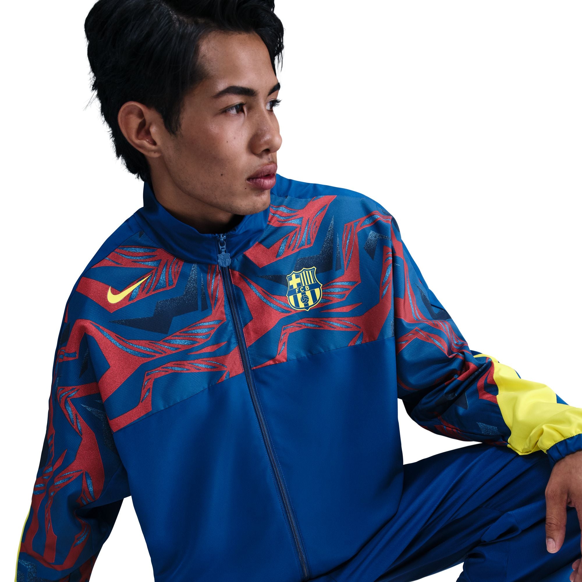 FC Barcelona Woven Jacket Straight Fit
