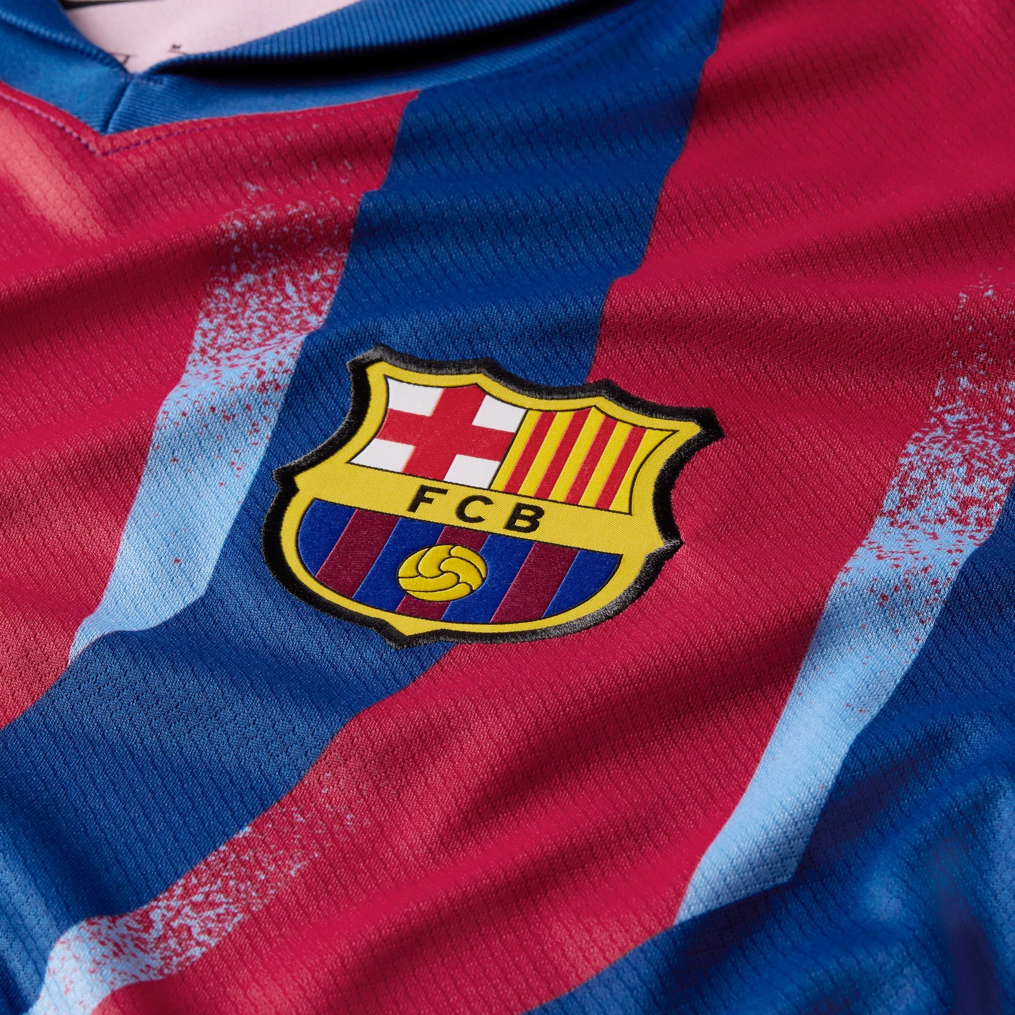 FC Barcelona 2025/26 Stadium Fourth Straight Fit Jersey