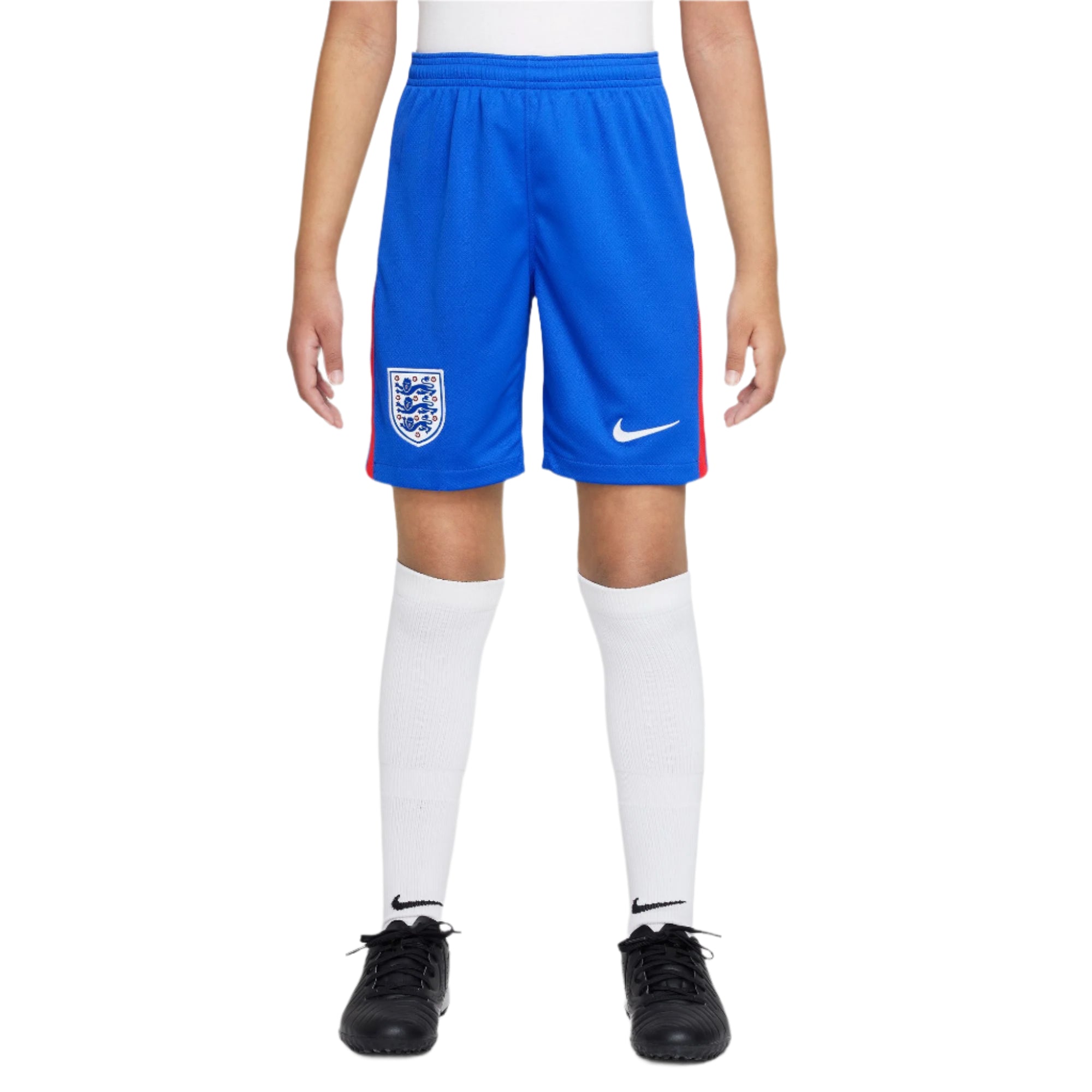 England 2025/26 Stadium Home Big Kids' Nike Dri-FIT Soccer Replica Short