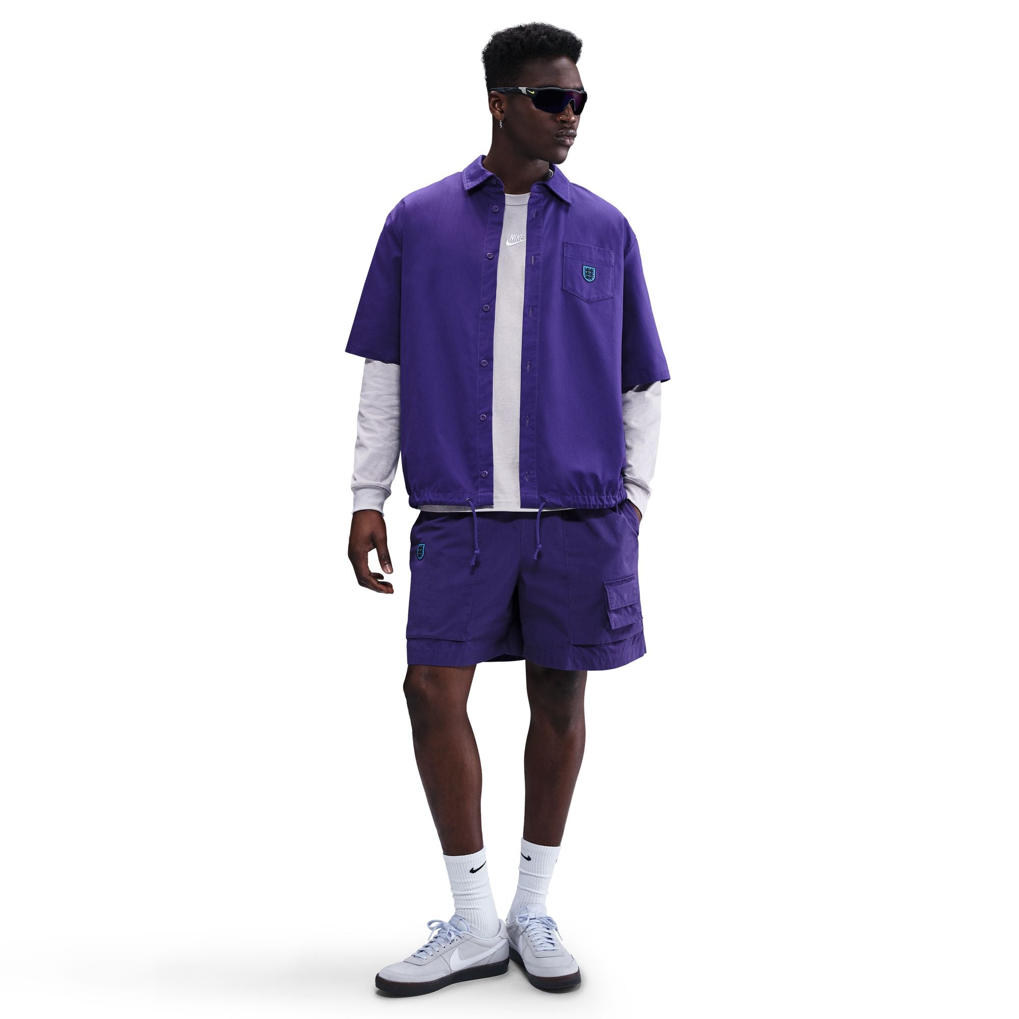 England Straight Fit Nike Life Soccer Camp Shorts