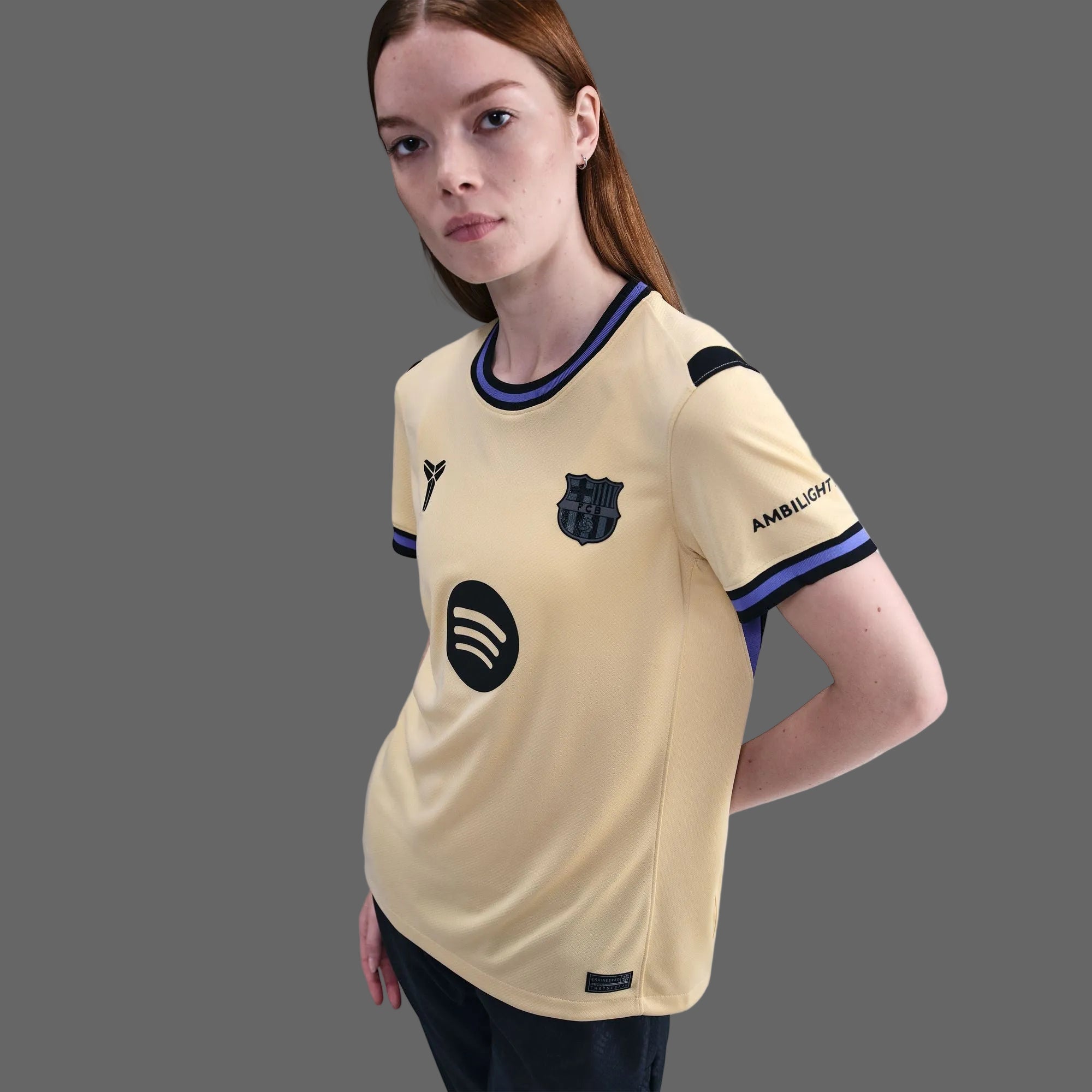 Kobe Bryant FC Barcelona 2025/26 Stadium Away Curved Fit