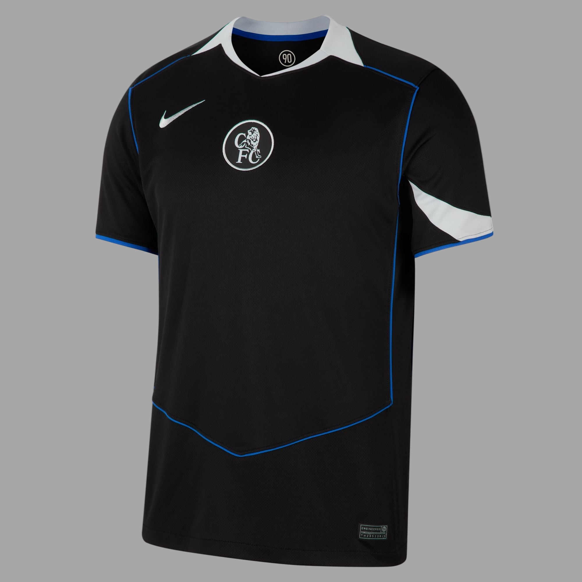 Chelsea FC 2025/26 Stadium Third Straight Fit Total 90 Soccer Replica Jersey