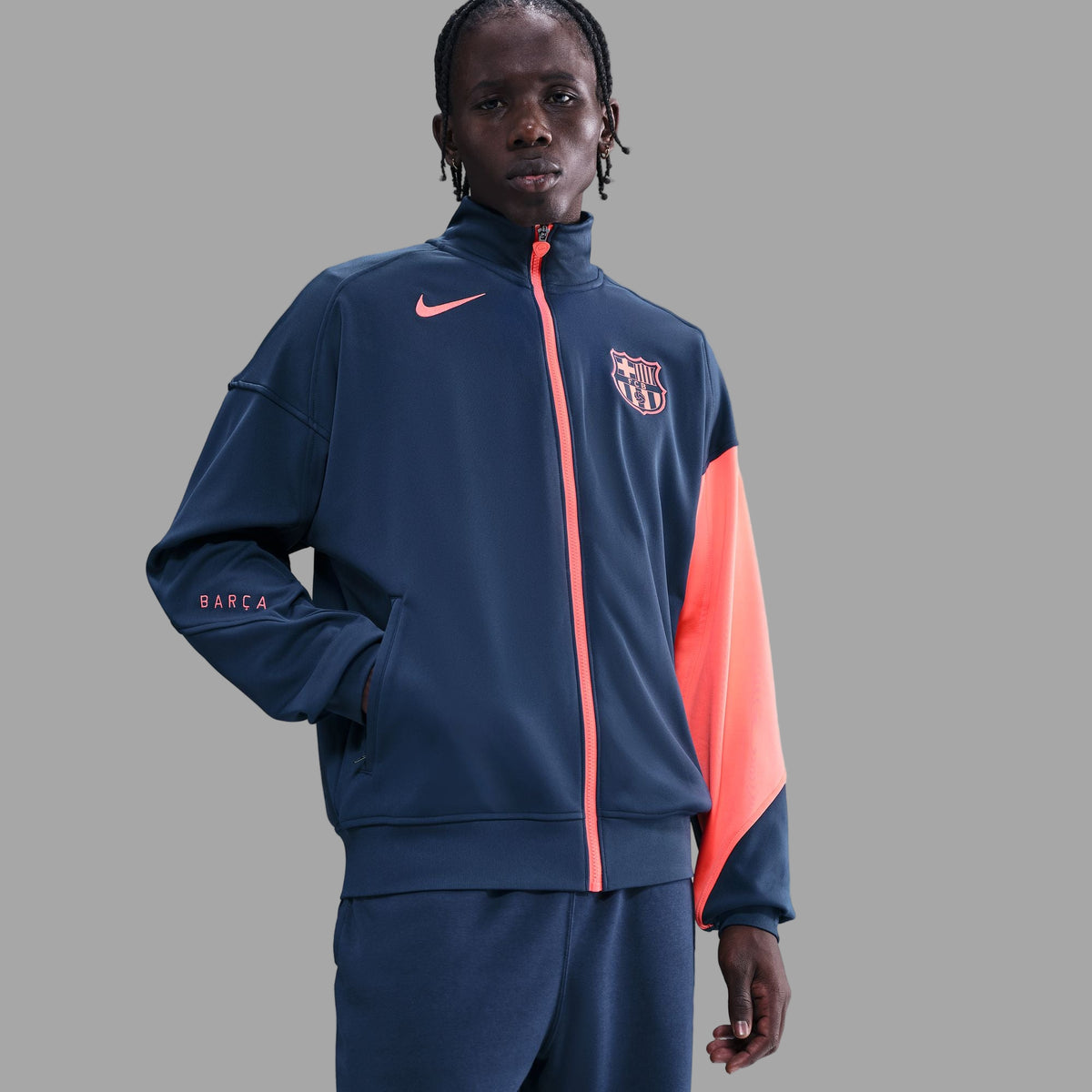 FC Barcelona Total 90 Soccer Anthem Jacket – FOUDYS