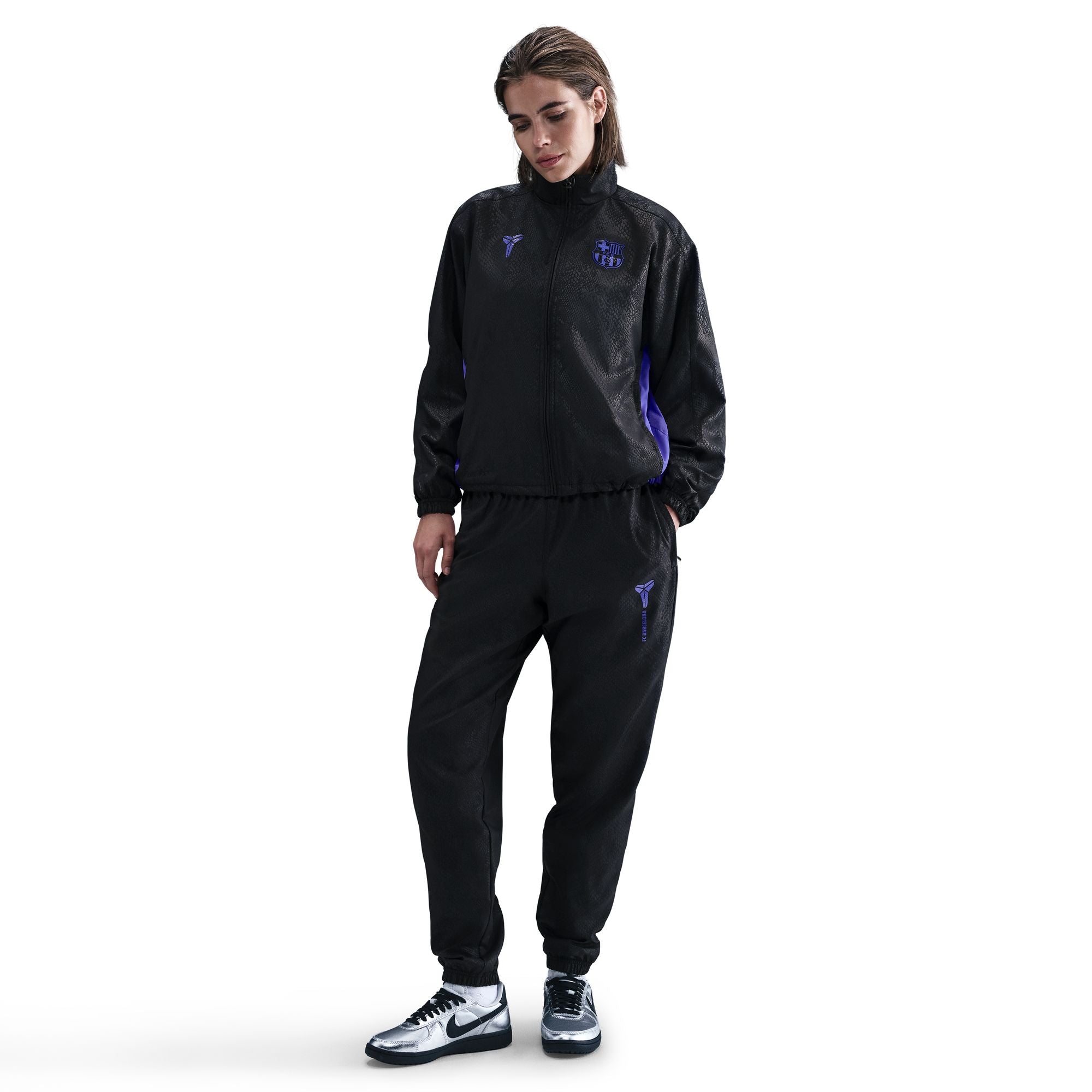 Kobe Bryant FC Barcelona Away Curved Fit Kobe Soccer Graphic Track Pants