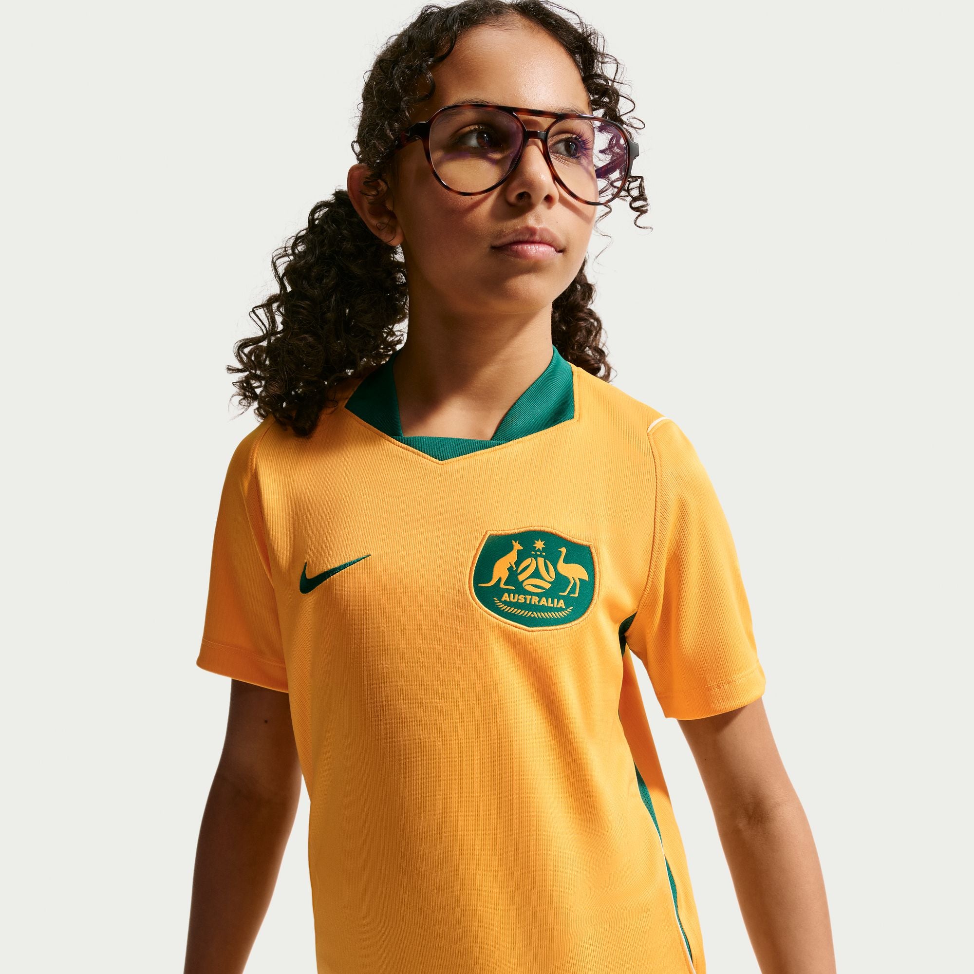 Australia 2026 Stadium Home Big Kids' Shirt