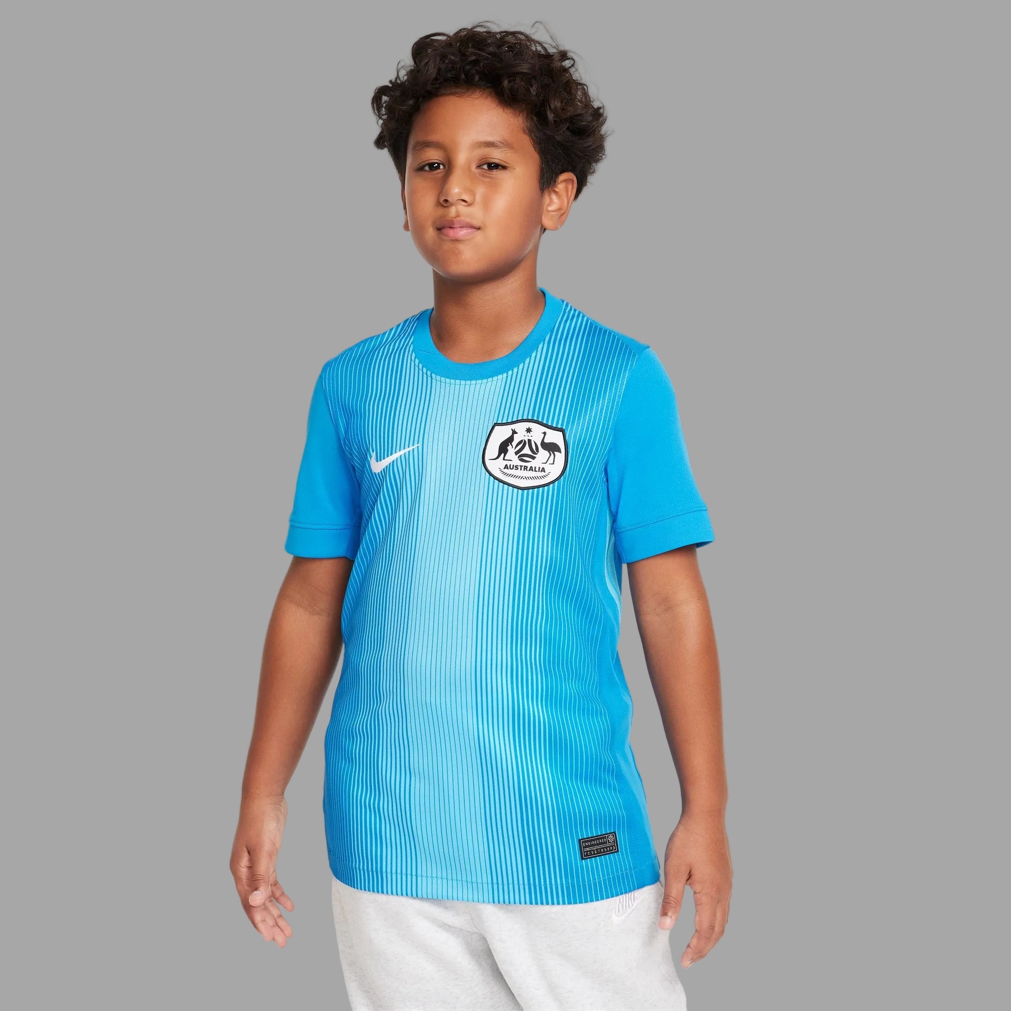 Australia 2025/26 Stadium Goalkeeper Big Kids' Stadium Shirt