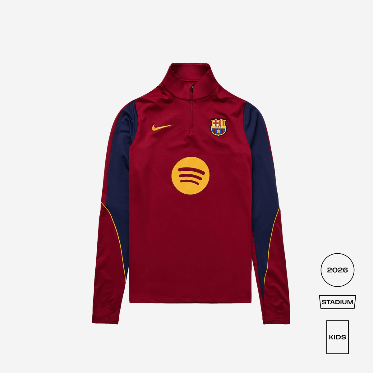 Nike FC Barcelona DRI-FITジャージ S KIDS FC Barcelona Strike Drill Top - Nike | Foudys – FOUDYS