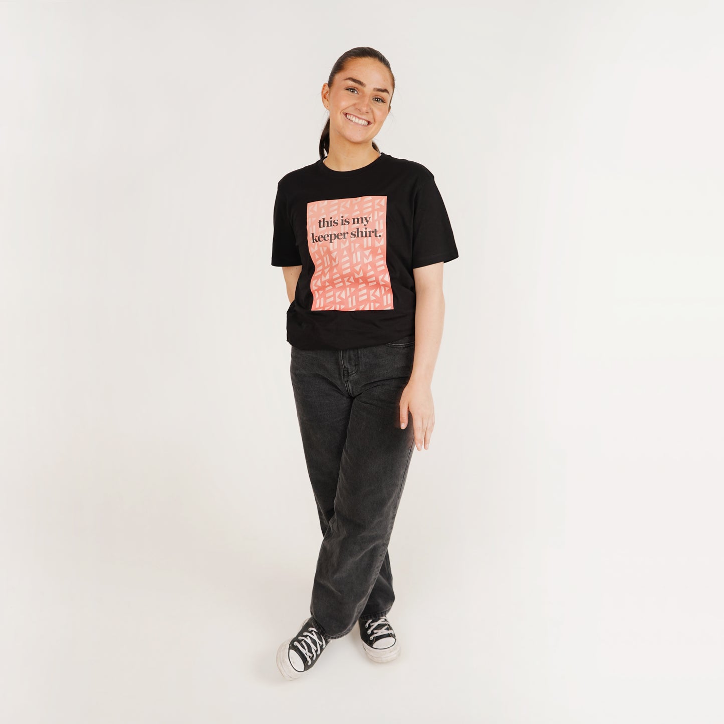 This Is My Keeper Shirt Black Tee