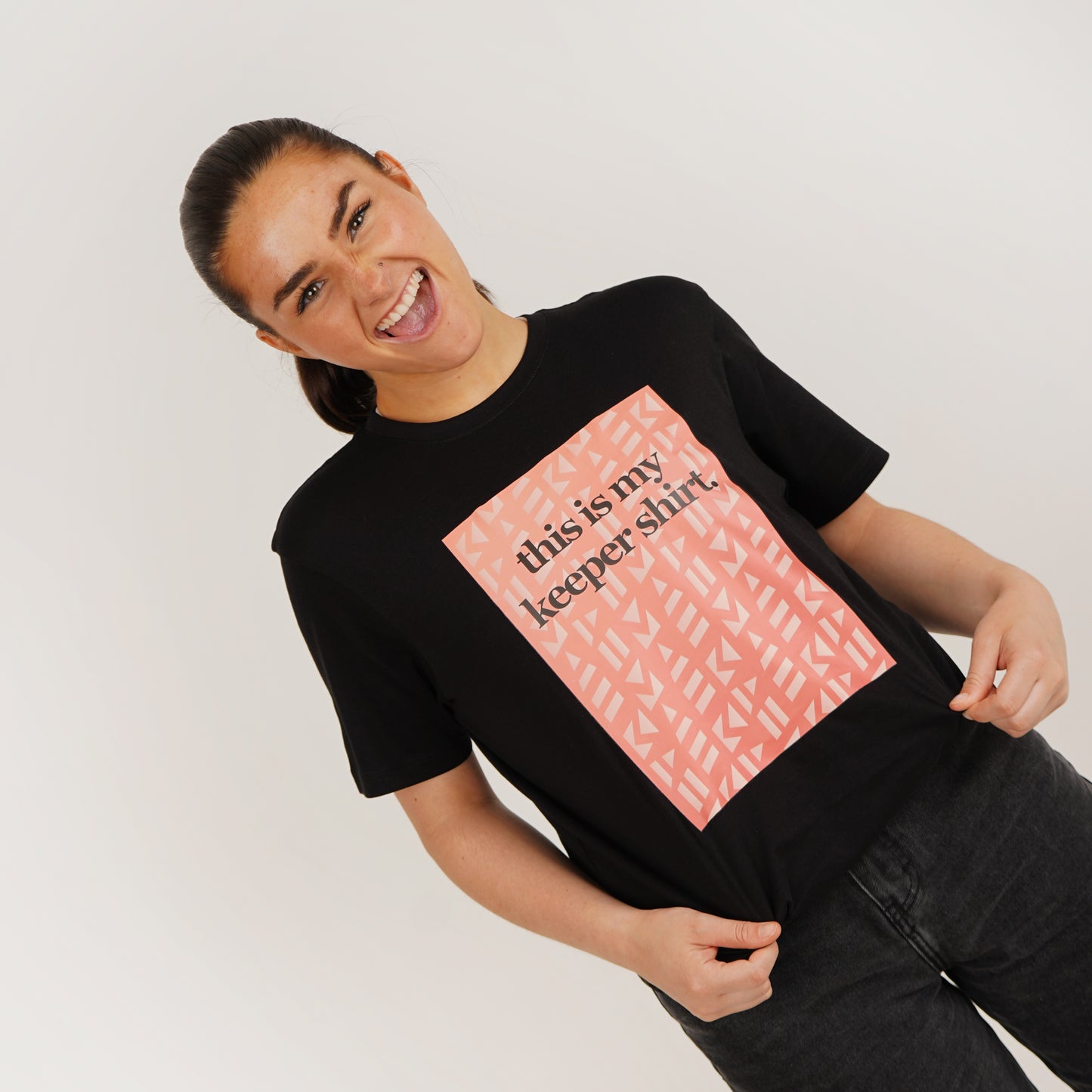 This Is My Keeper Shirt Black Tee