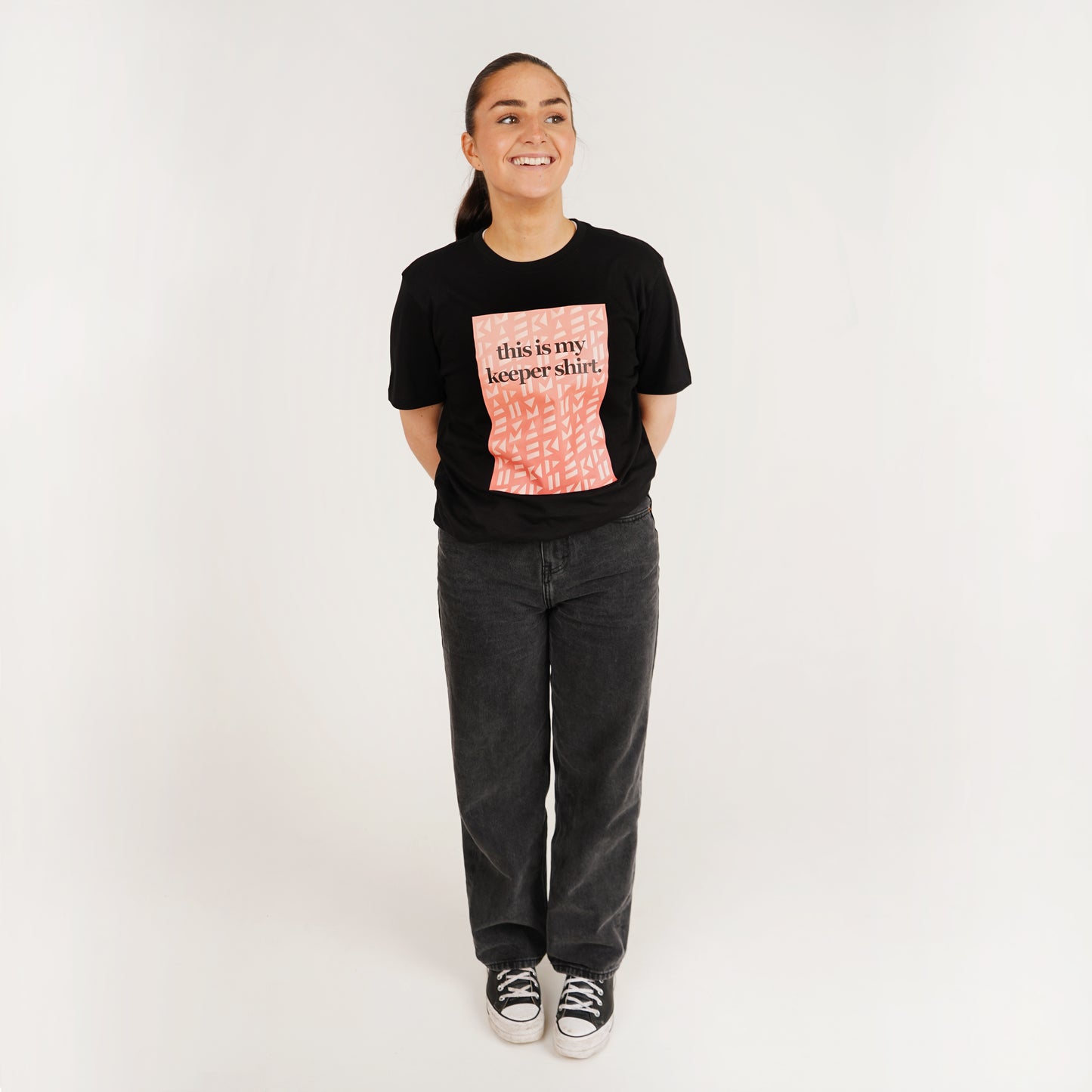 This Is My Keeper Shirt Black Tee