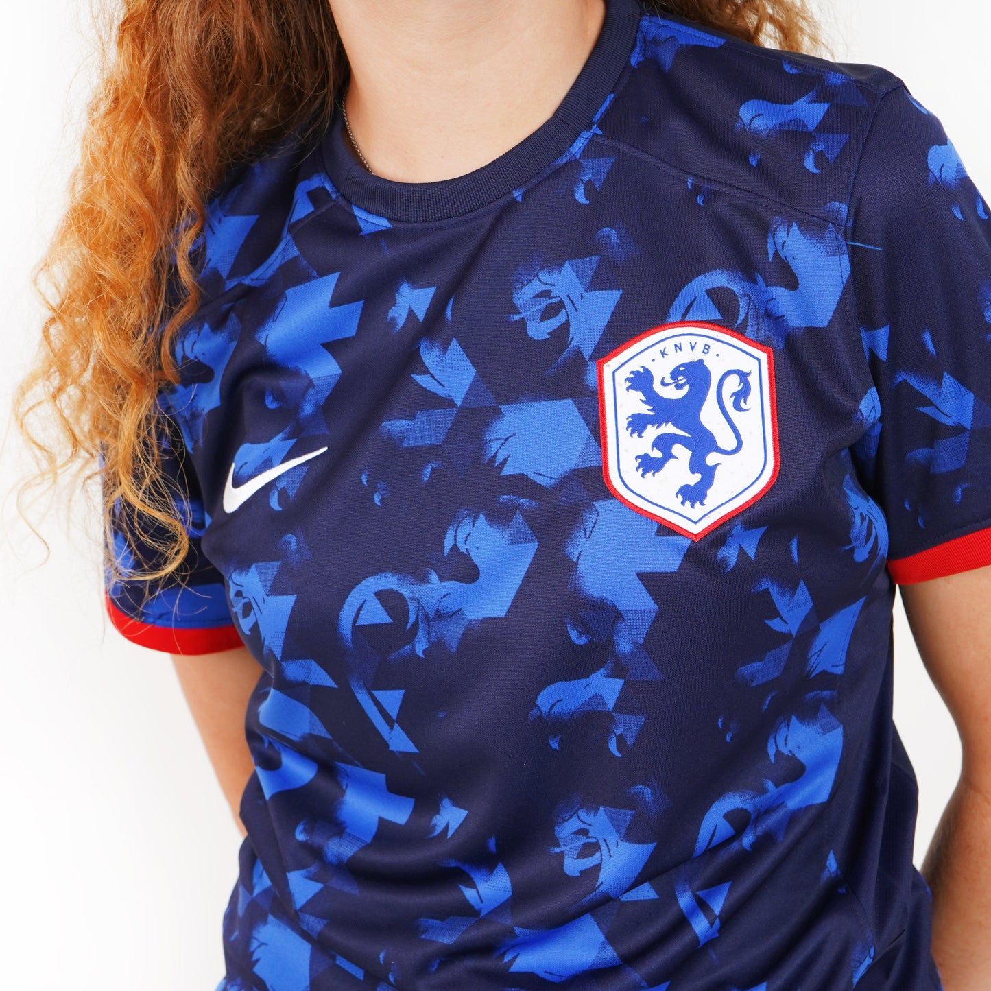 Netherlands Away Nike Stadium Curved Fit Jersey 2023