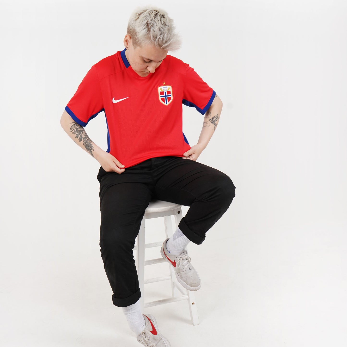 Norway Home Nike Stadium Straight Fit Jersey 2023