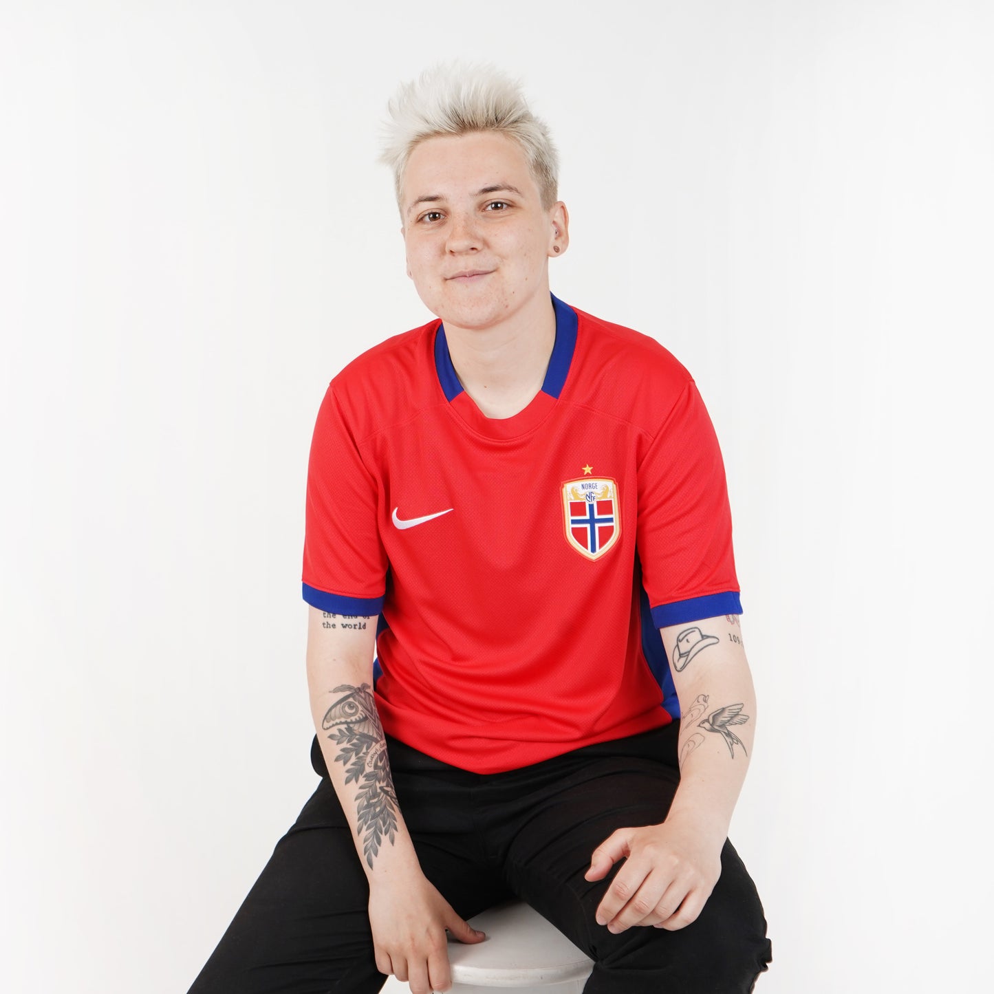 Norway Home Nike Stadium Straight Fit Jersey 2023