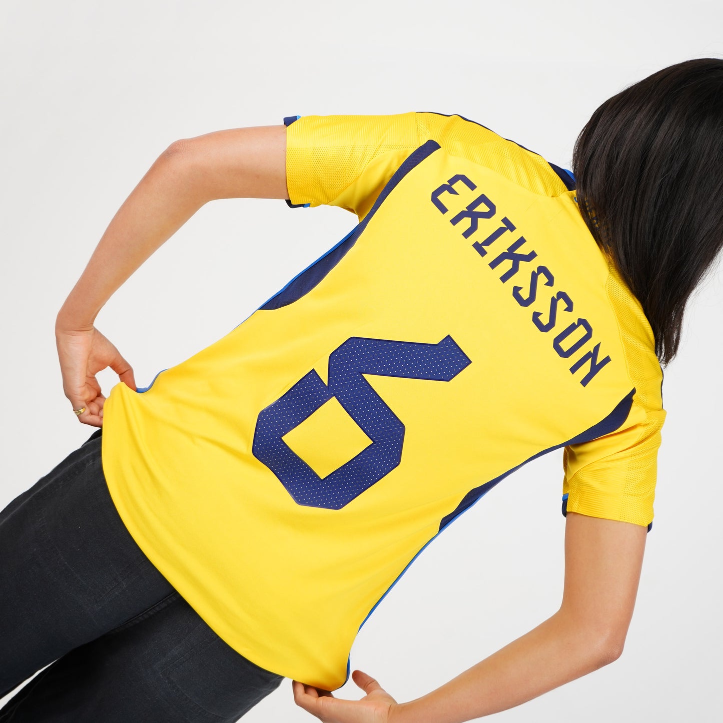 Sweden Home Adidas Stadium Curved Fit Jersey 2023