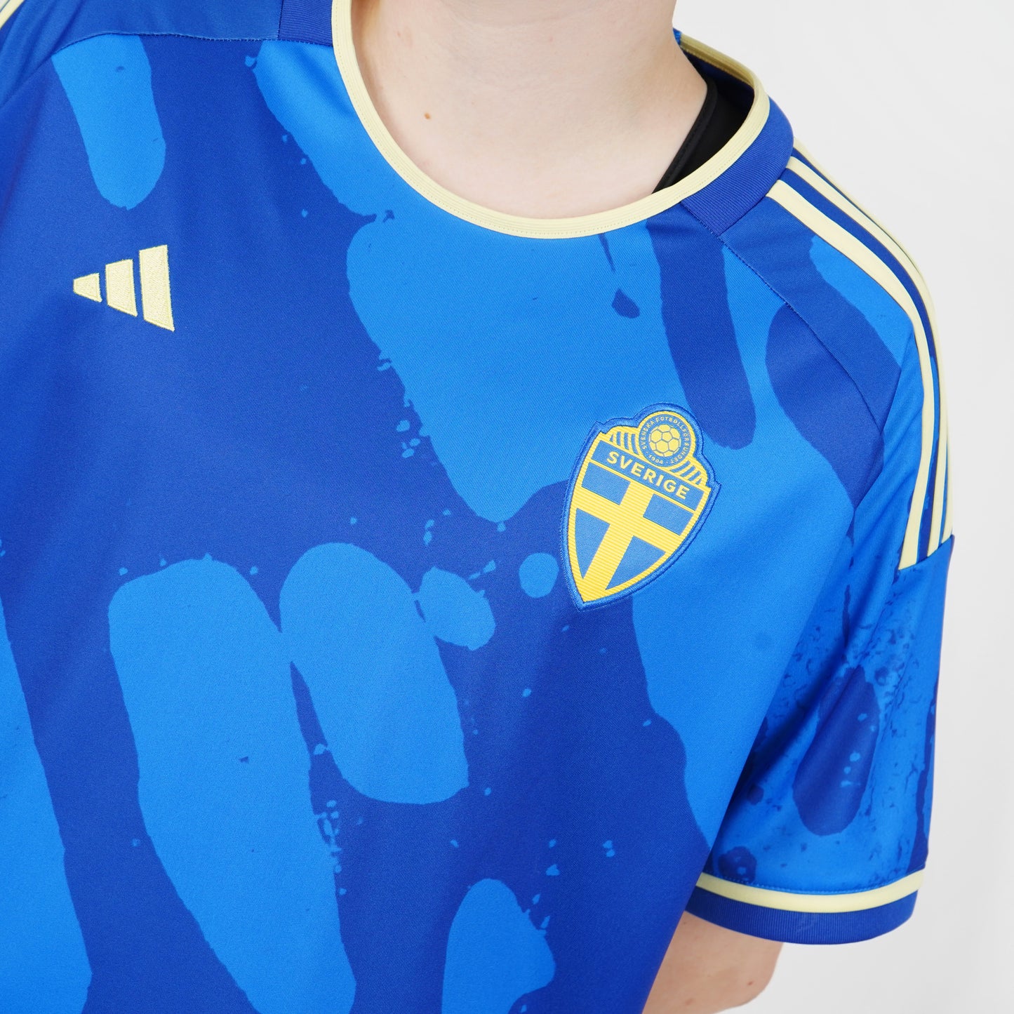 Sweden Away Adidas Stadium Curved Fit Jersey 2023