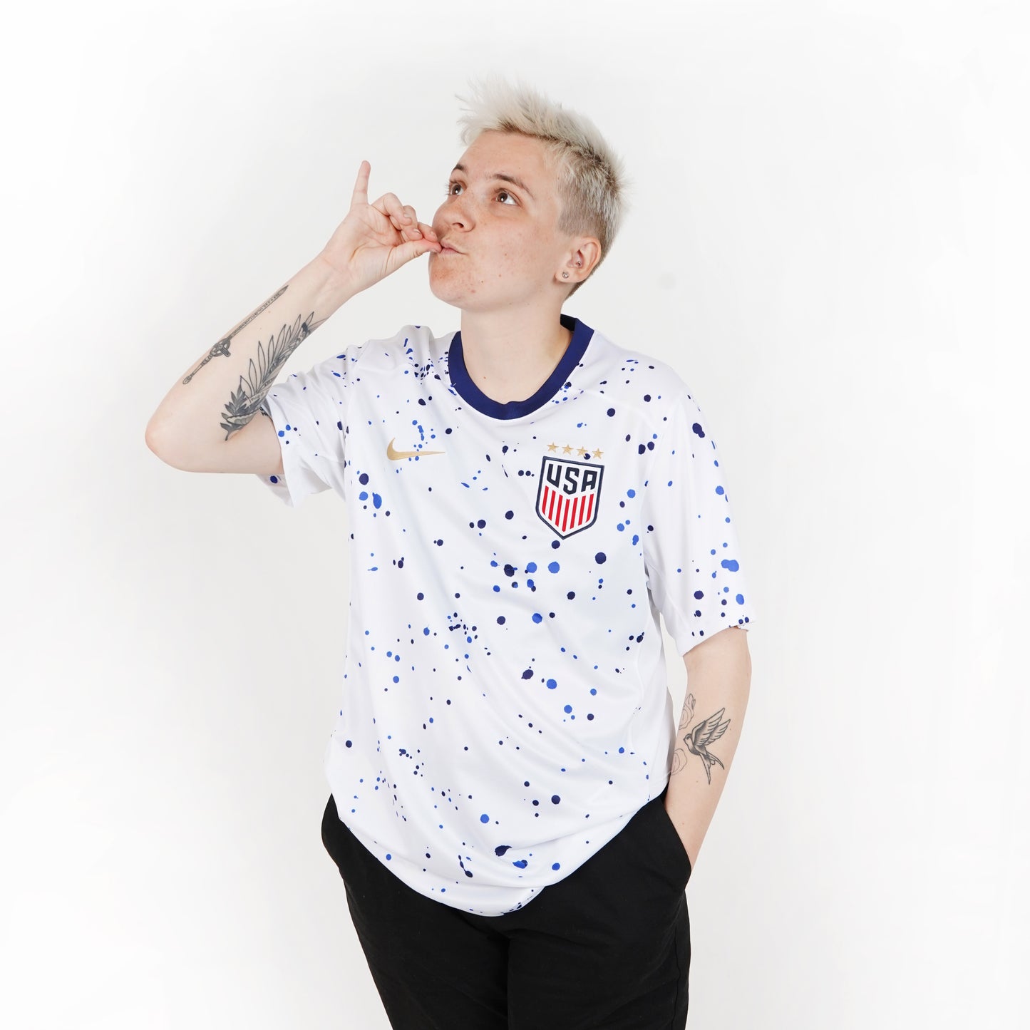 USA Home Nike Stadium Straight Fit Jersey 2023