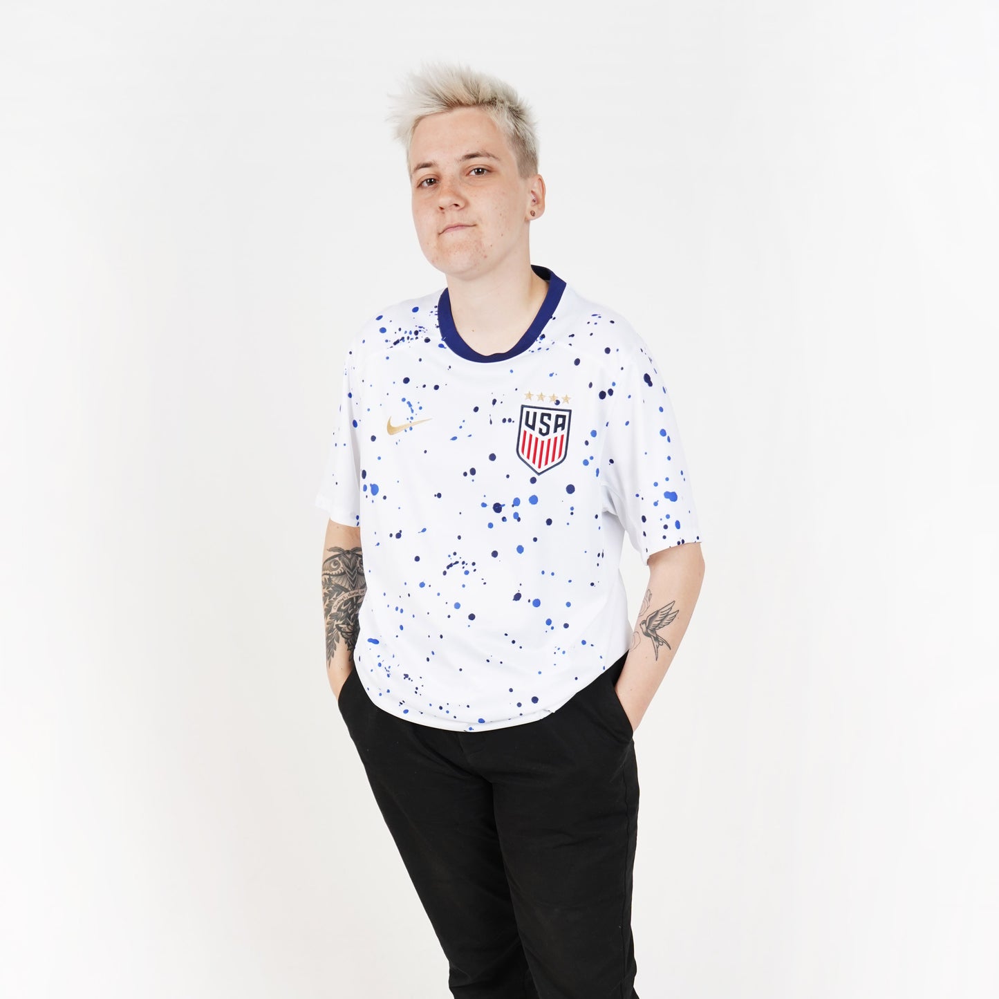 USA Home Nike Stadium Straight Fit Jersey 2023